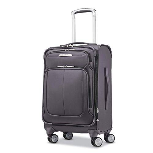 SAMSONITE SOLYTE DLX SOFTSIDE EXPANDABLE SPINNER WHEELS CARRY-ON 20" - GREY