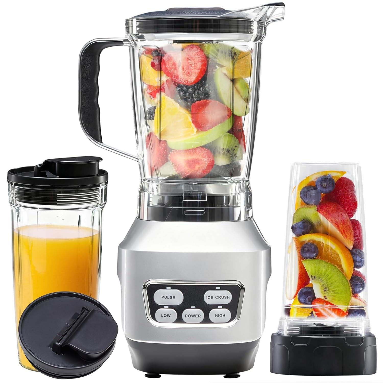 Smoothie Blender Countertop Blender for Kitchen 24 34 60oz BPA-Free Portable Cup