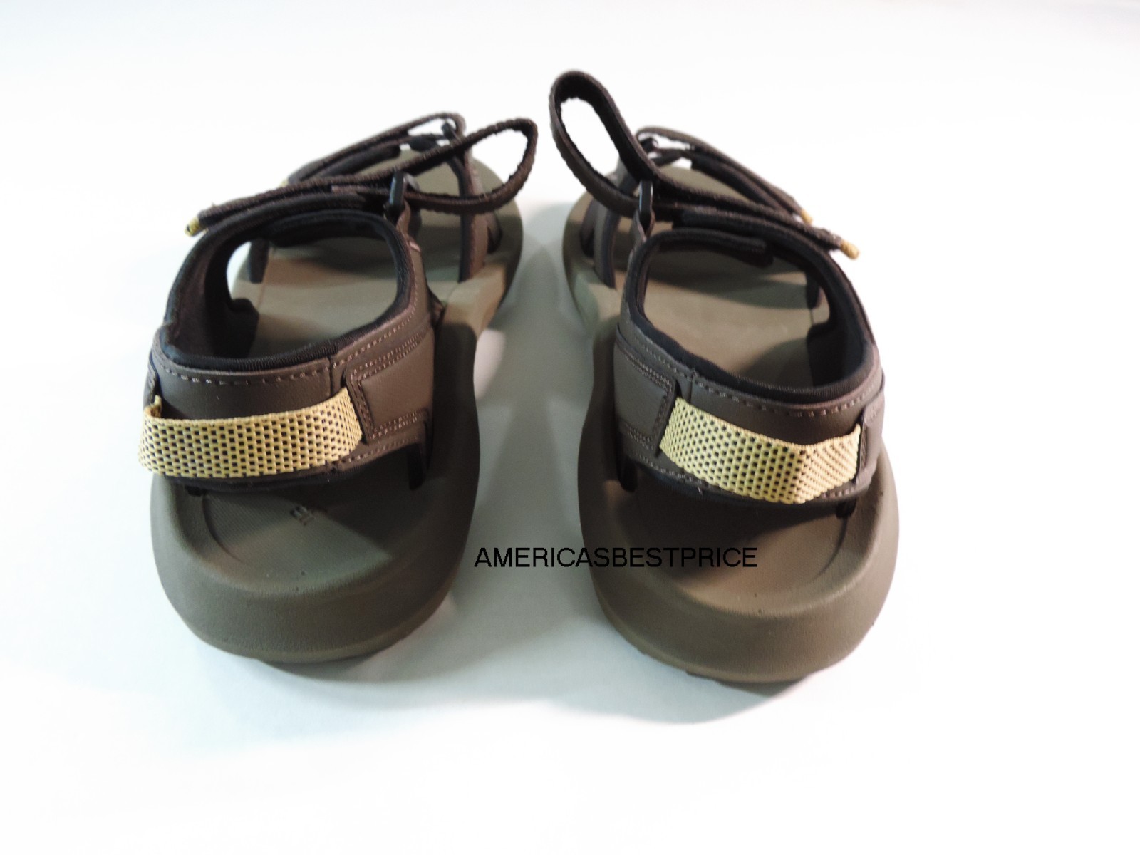 COLUMBIA NEW PORTAGE PASS 2 STRAP SANDAL MEN'S HIKING SANDAL SIZE 11.12 BROWN