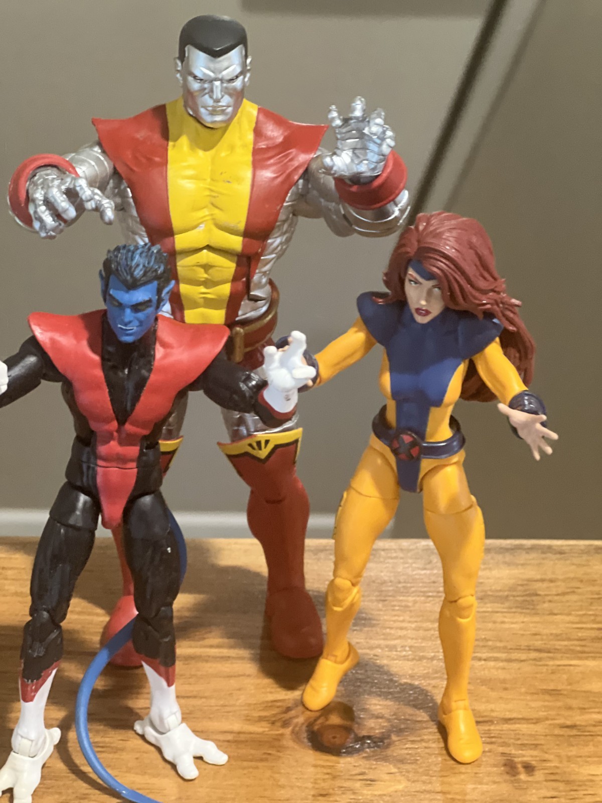 Marvel Xmen Lot - Night Crawler, Collosus, Jean Grey