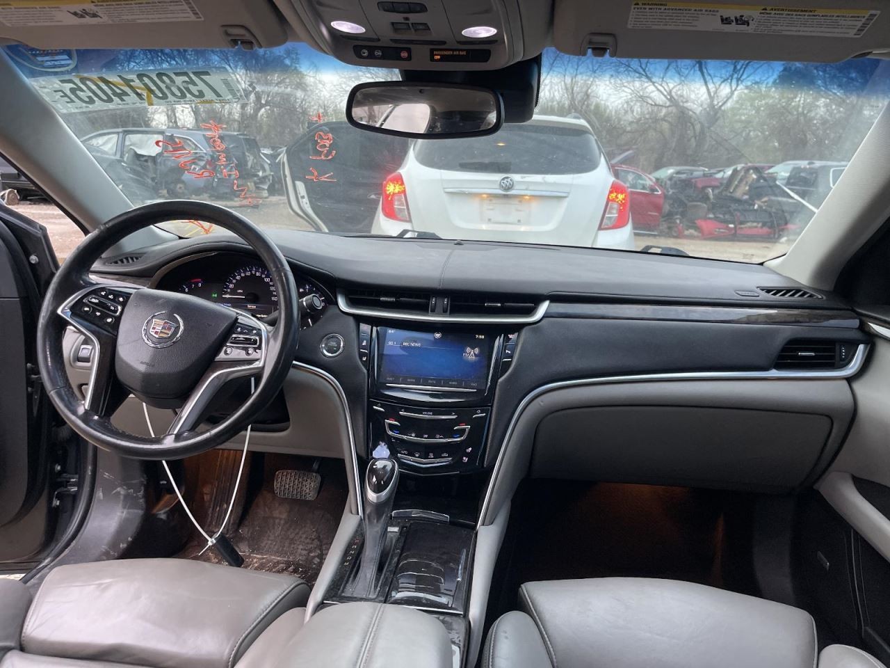 Driver Left Sun Visor Cloth Fits 13-17 XTS 1011211