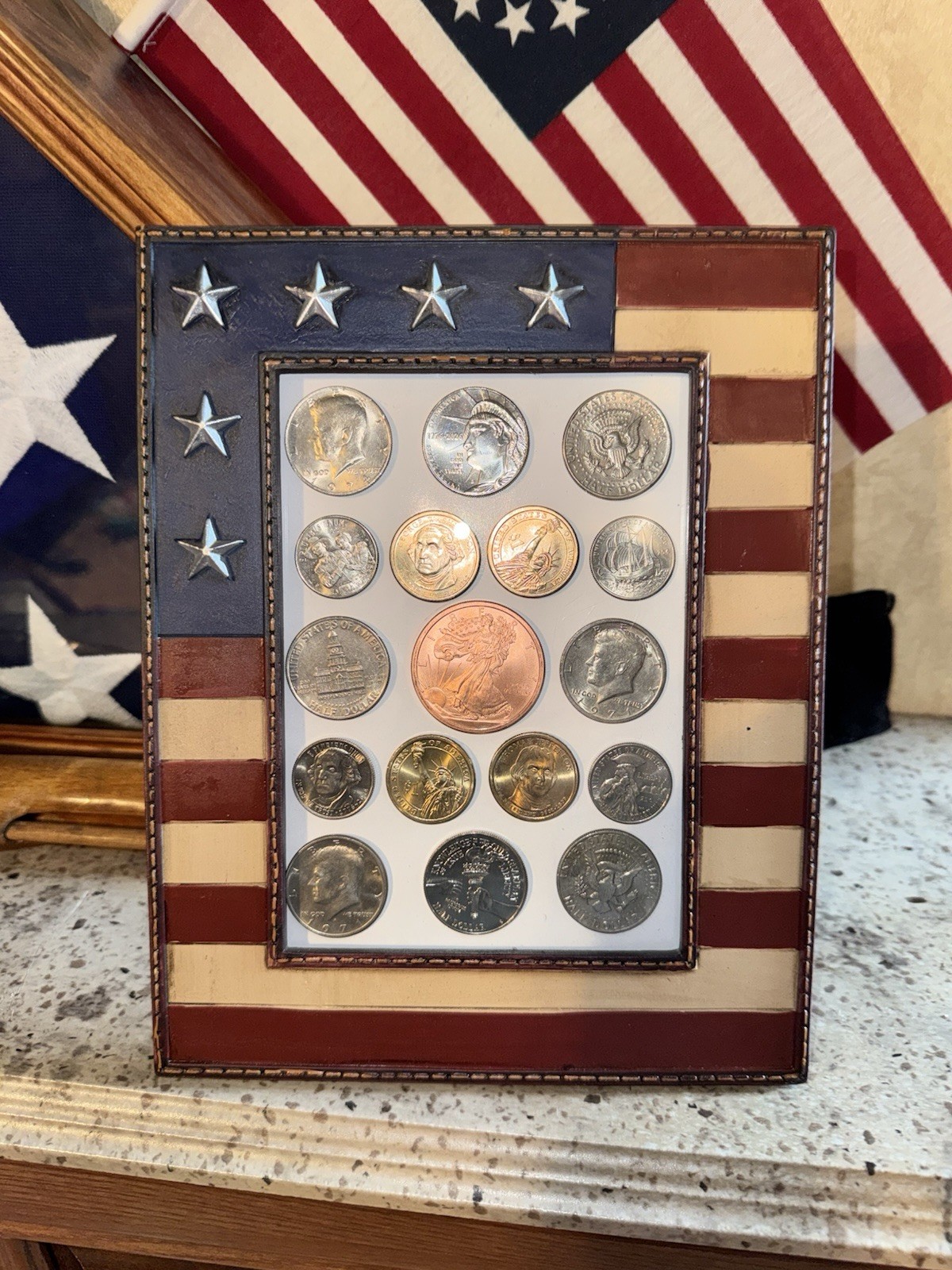 United States Coins Framed Lot