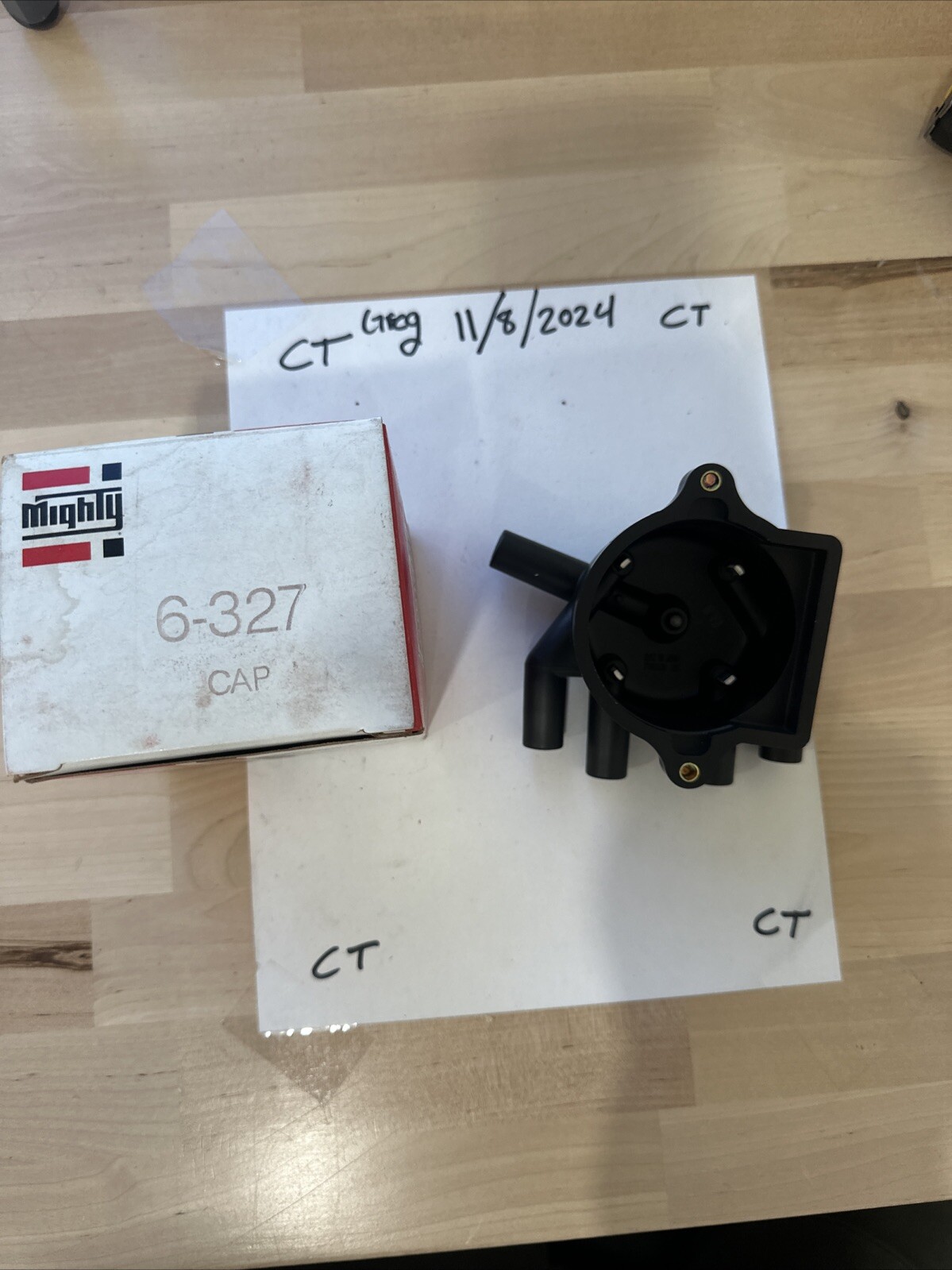 Mighty 6-327 Distributor Cap