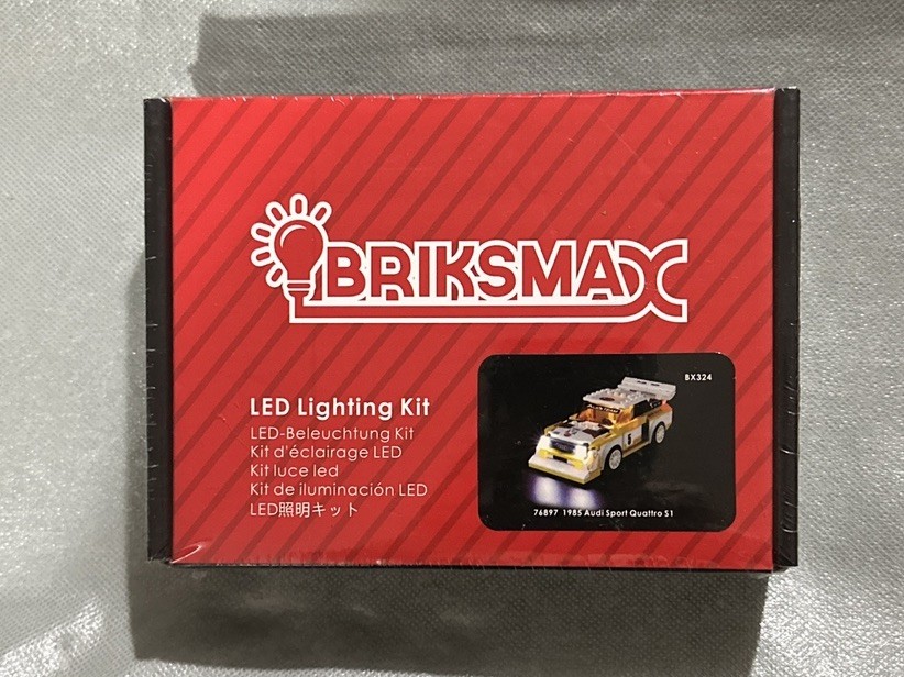 LED Light Kit for 1985 Audi Sport quattro S1 - Compatible with LEGO® 76897 Set