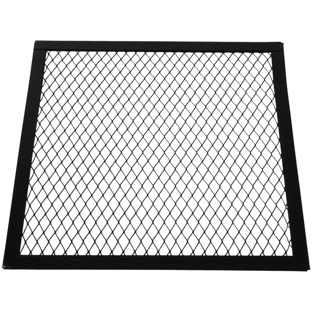 Heater Protection Net Fire Pit Screen Fireplace Mesh Covers Square