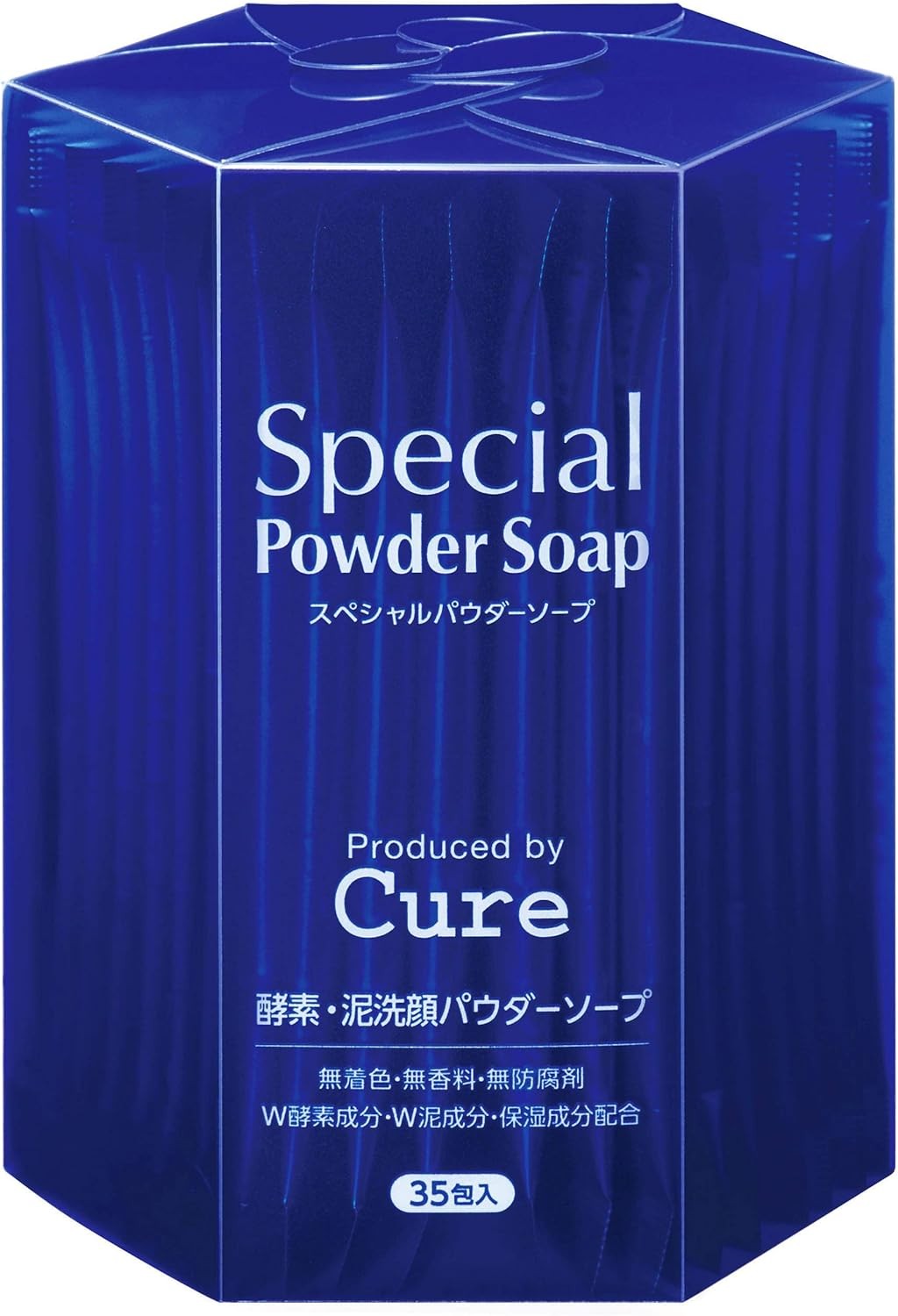 CURE Special Powder Soap Enzyme Face Wash 0.6g x 35 packets Japan Face Wash