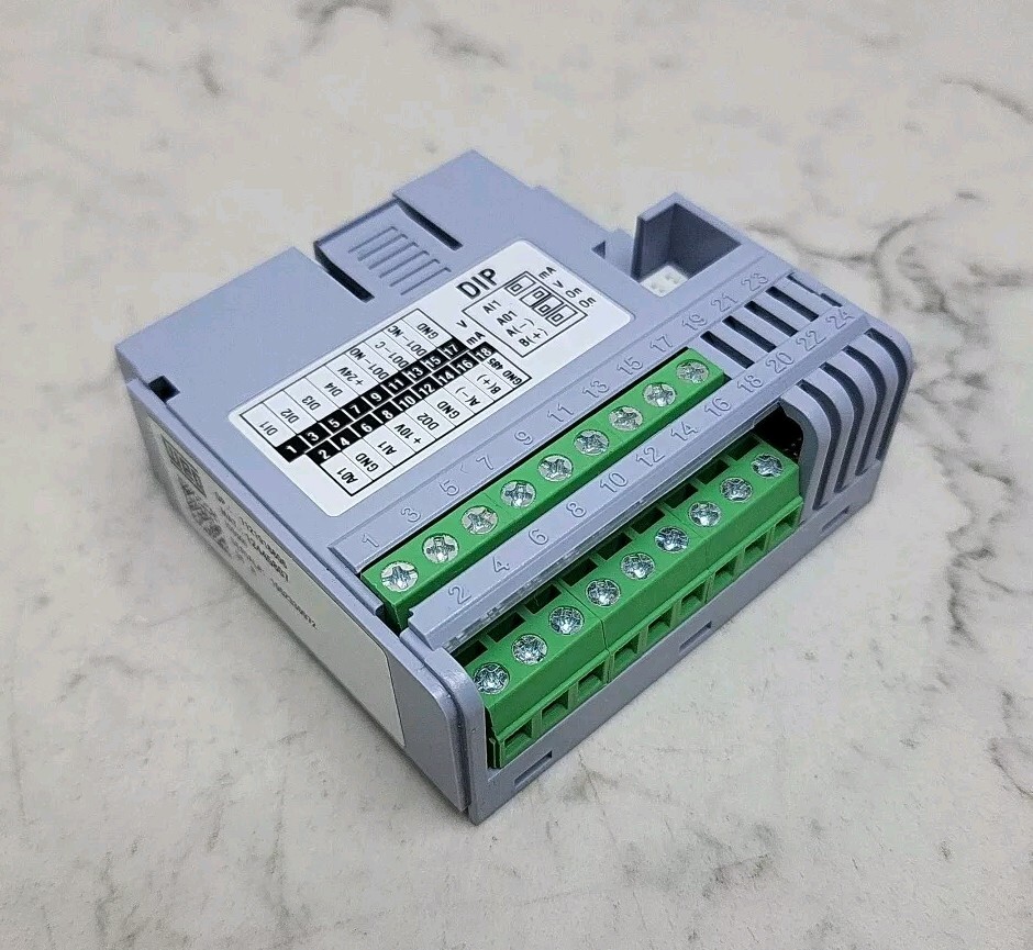 Weg CFW500 IOAD Drive ANALOG Digital I/O Plug In Module 12445807 New