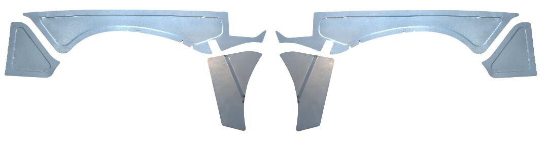 G Body Front Inner Fender Panels Fits 1978-87 Regal Monte Carlo Malibu New Pair