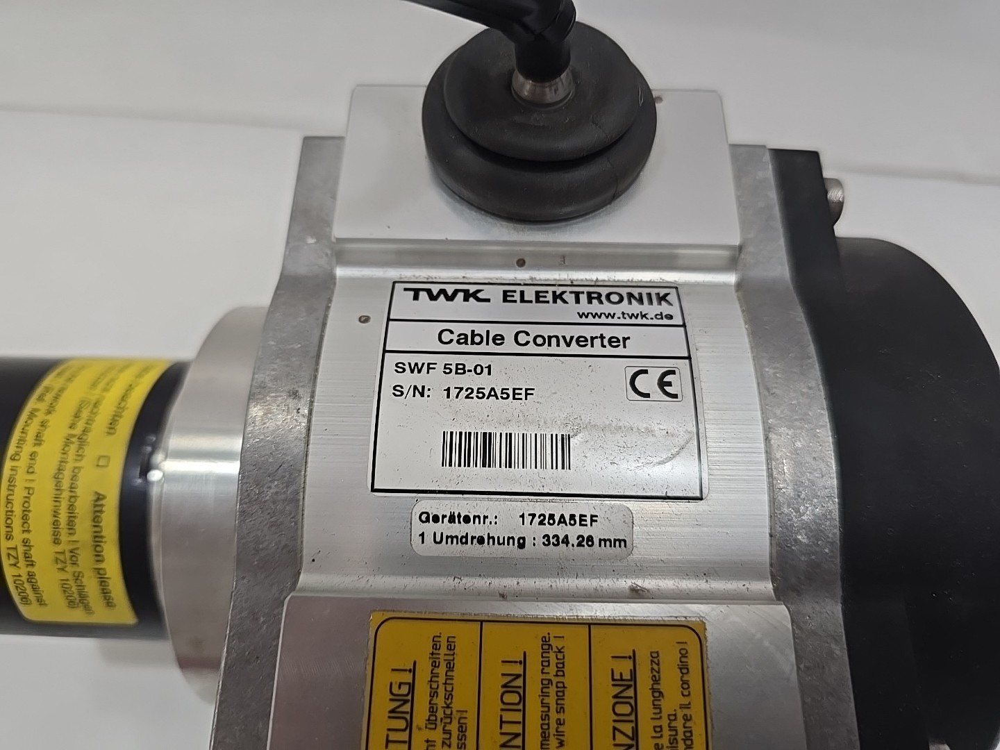 TWK Ekektronik SWF 5B-01 Cable Convertor Assemble
