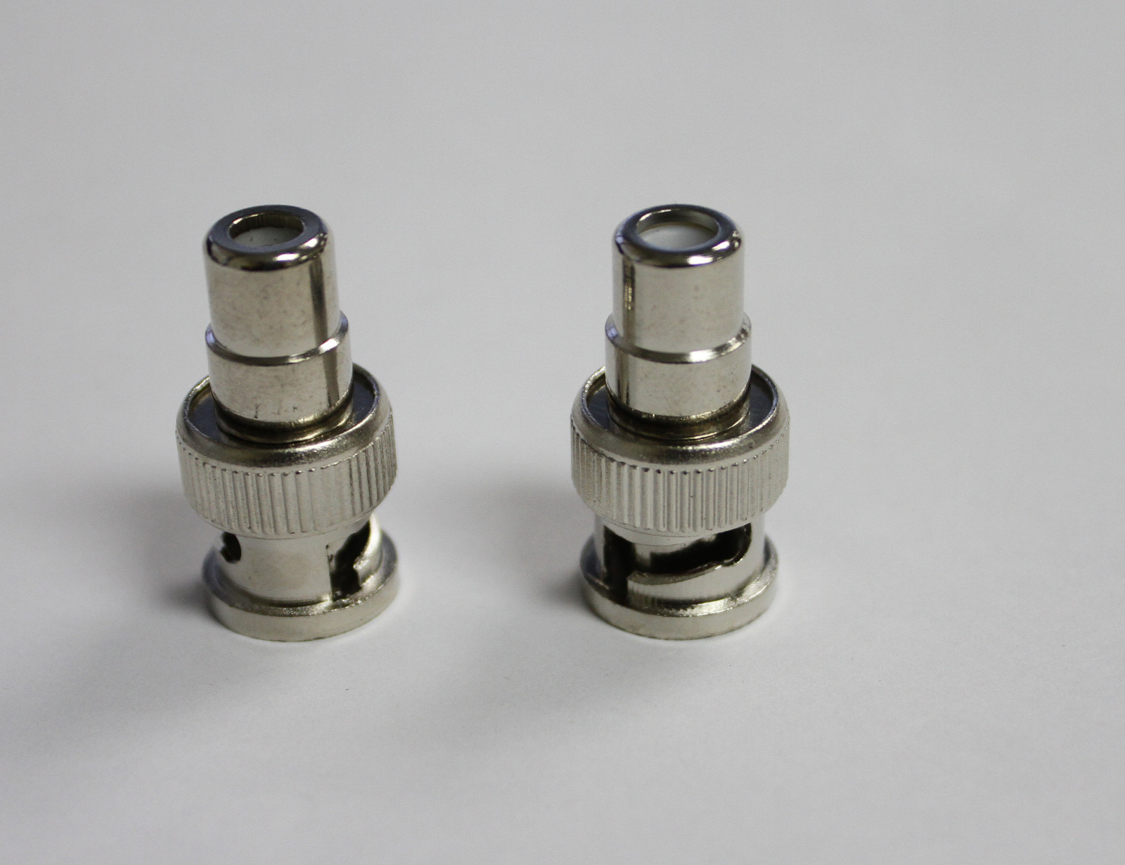 15pcsx RCA female to BNC male coaxial RF plug adapters