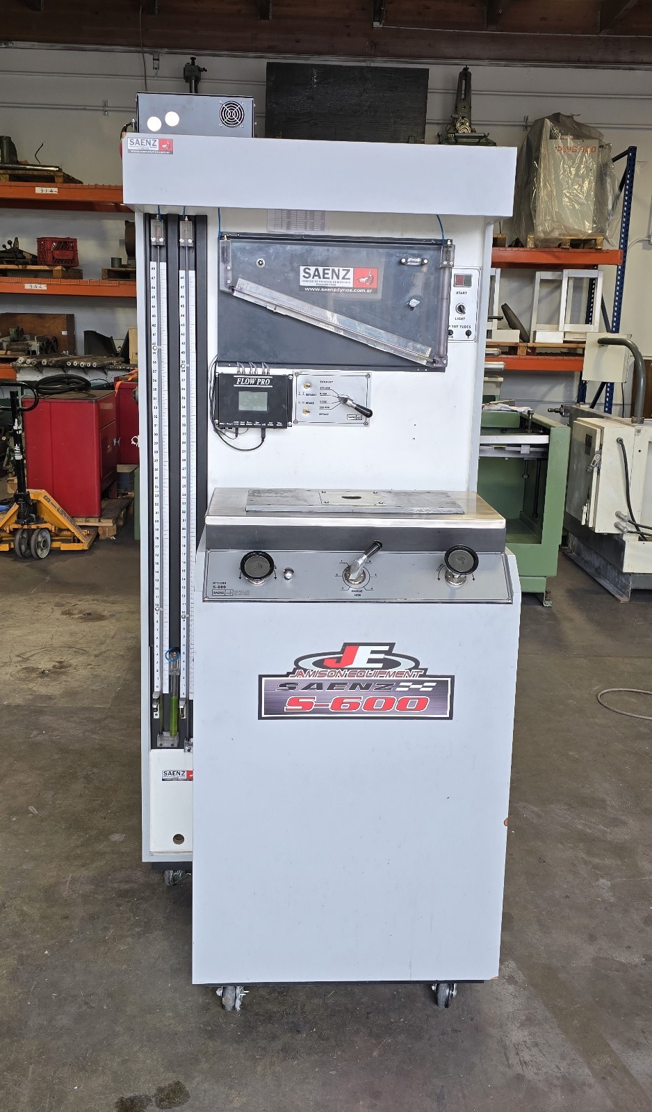 Saenz S600 Flow Bench Audie Flow Pro Software nt Superflow nt Sunnen nt Rottler