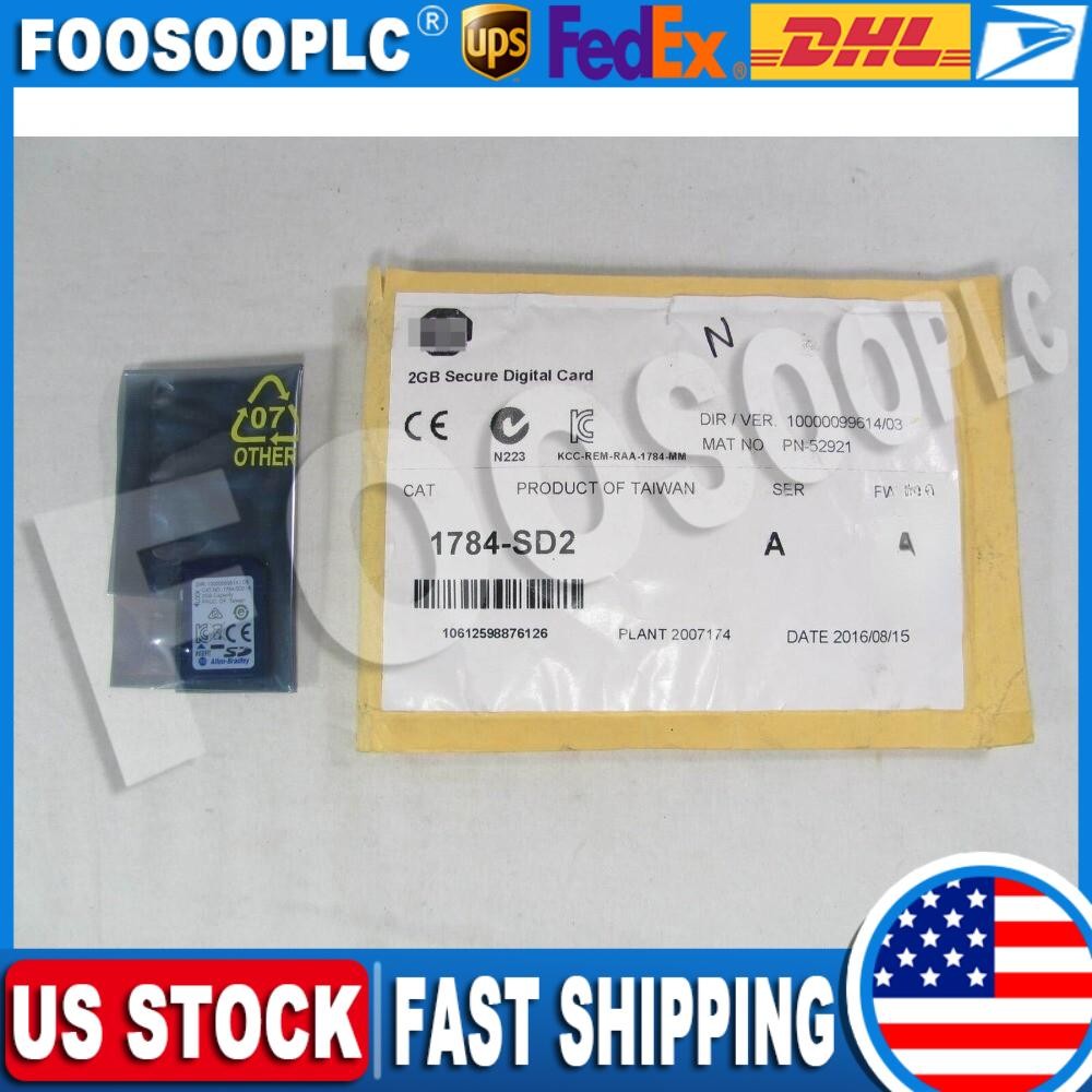 1784-SD2 ControlLogix Secure Digital Card Brand New AB Sealed 1784SD2