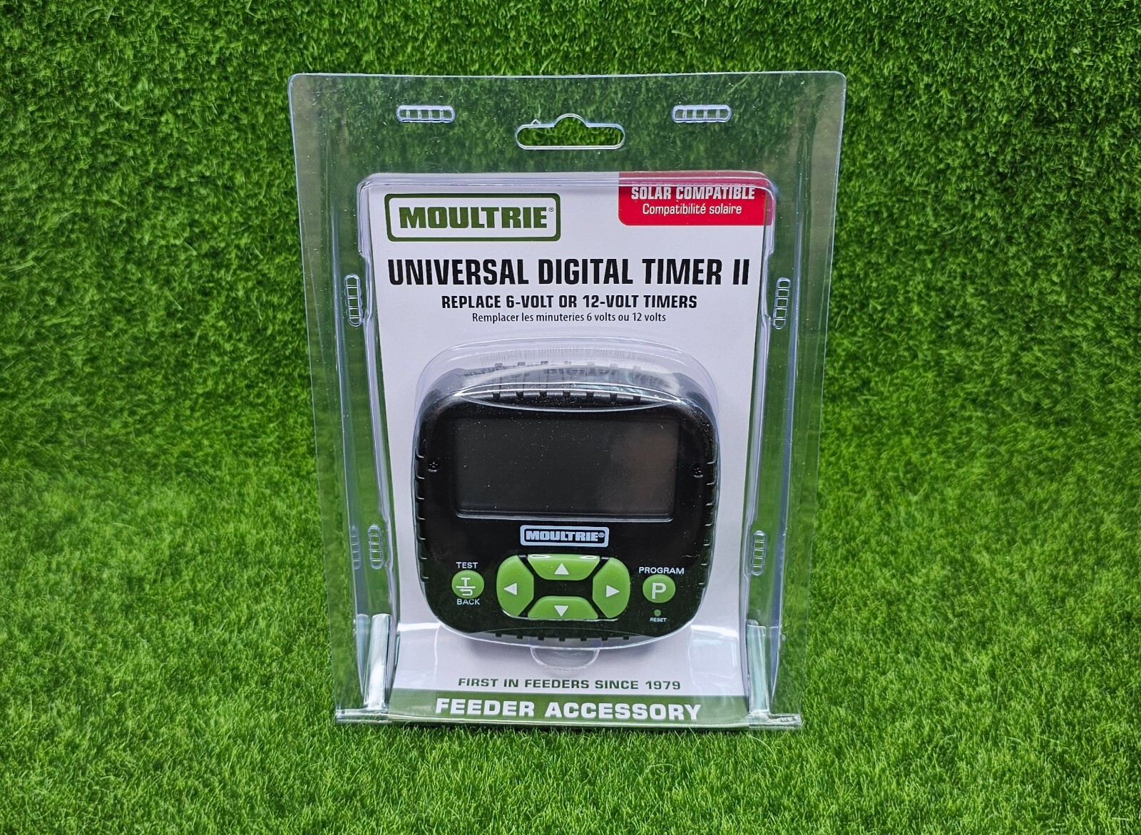 Moultrie Universal Feeding Digital Game Feeder Timer, Gen 2, Black - MFA-13461