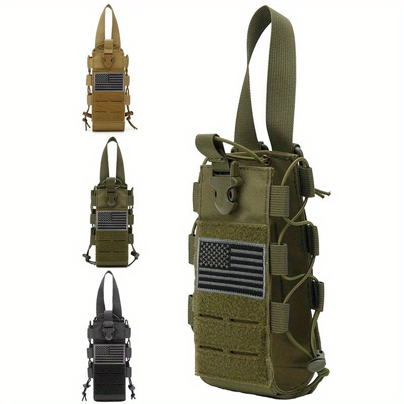 Molle Water Bottle Holder Adjustable EDC Tool Kit Bag