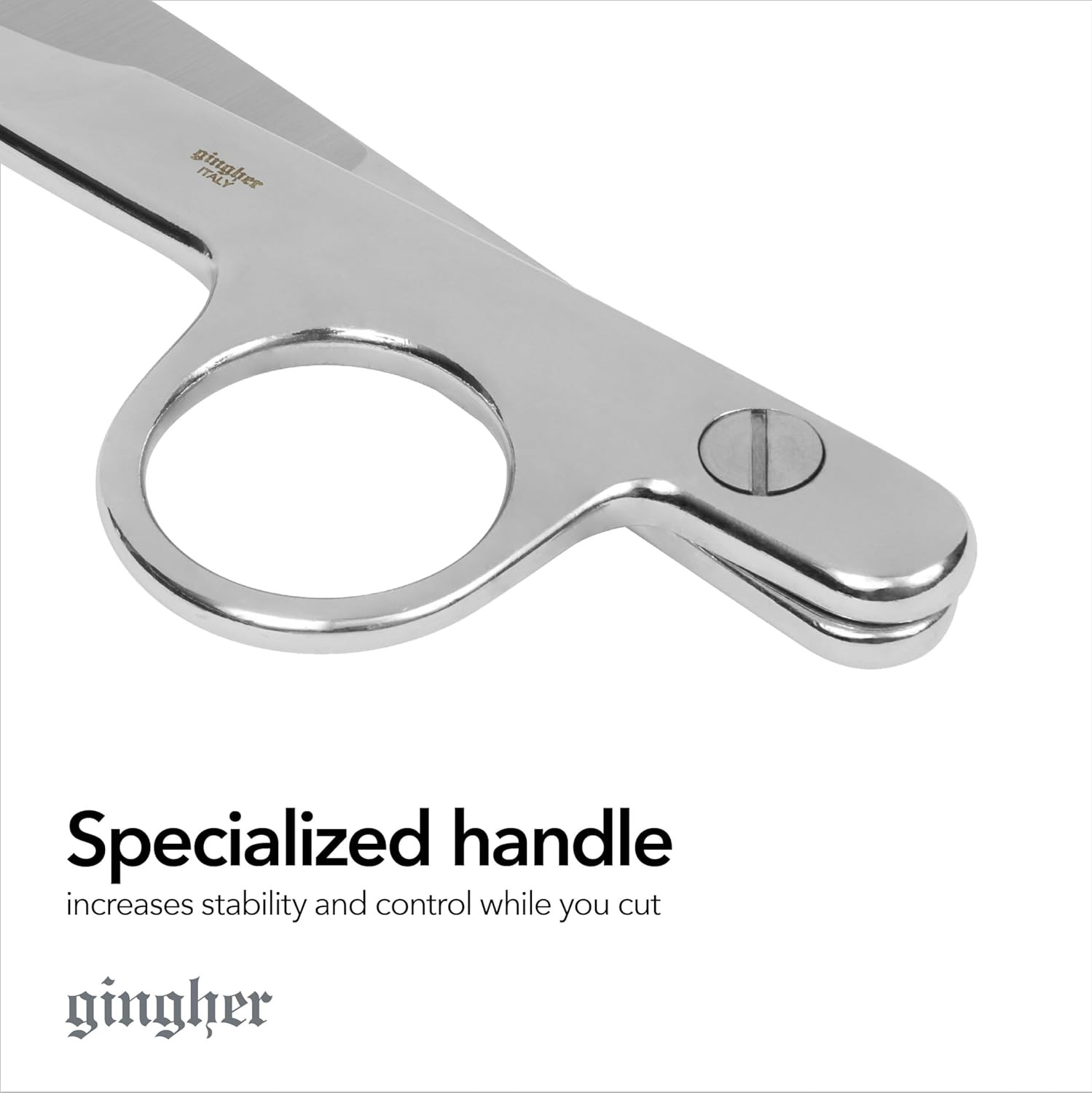 4.5" Spring-Action Knife-Edge Thread Nippers, Stainless Steel Shears, Sharp