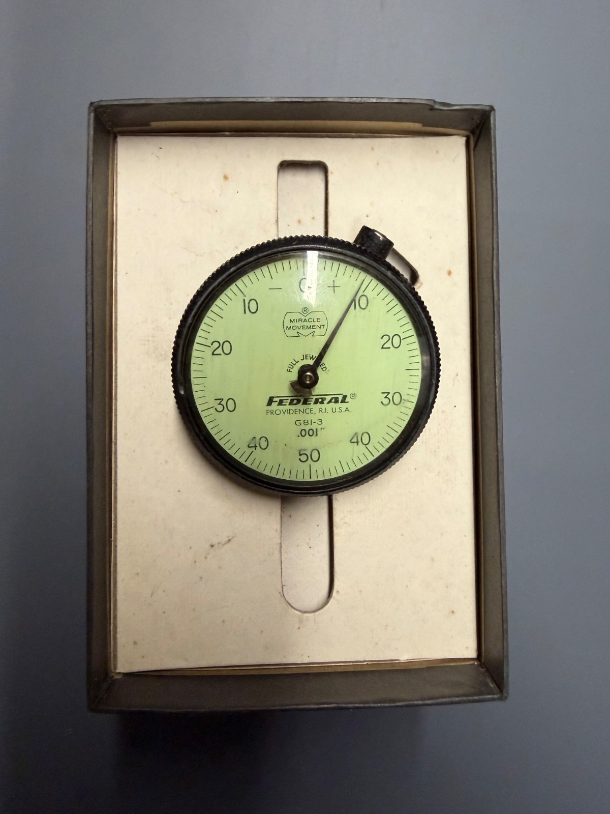 Federal Dial Indicator G81-3 - (m)