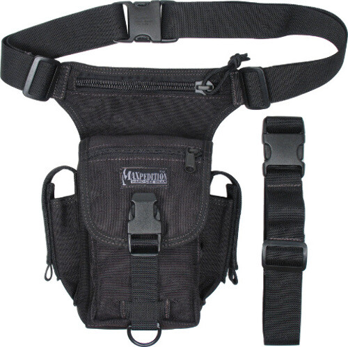 Maxpedition Thermite Versipack Black 0401B Multi-function bag designed either to