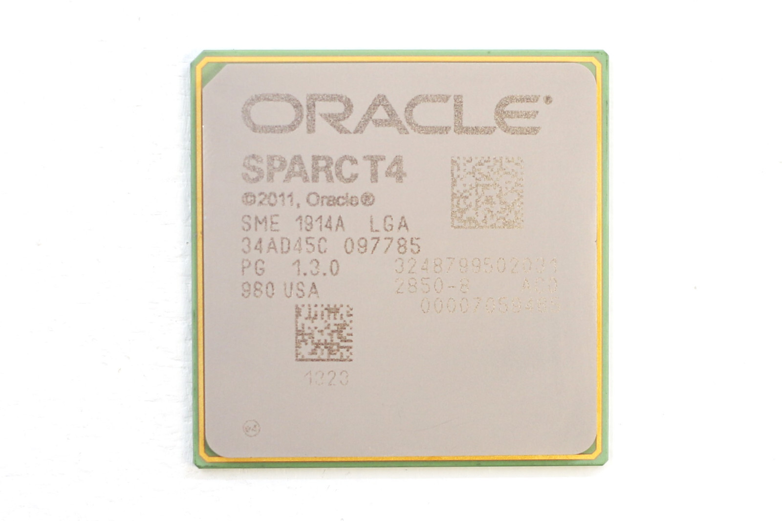 Oracle Sparc T4 SME 1914A LGA Processor P/N: 00007059465 Tested Working