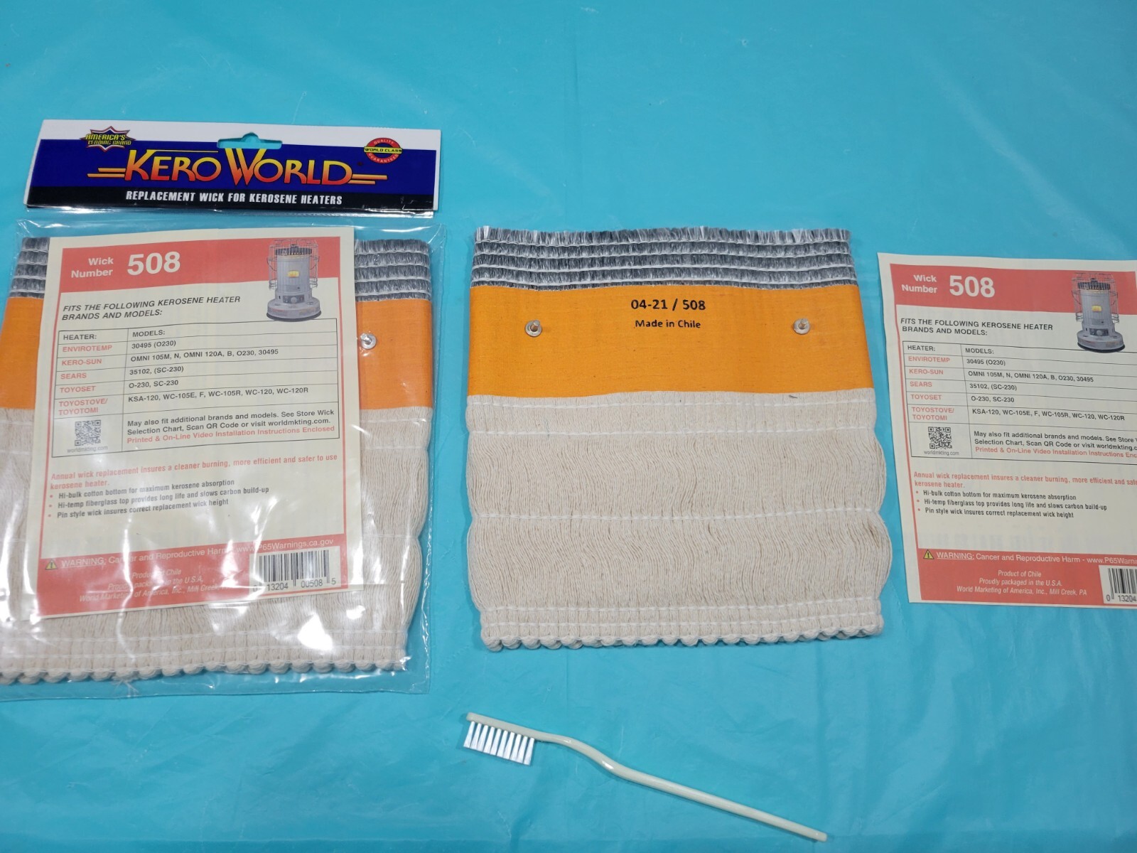 KEROSUN OMNI 105 N, 105 M KEROSENE HEATER *WICK, *WICK BRUSH & *GUIDE  #22741513