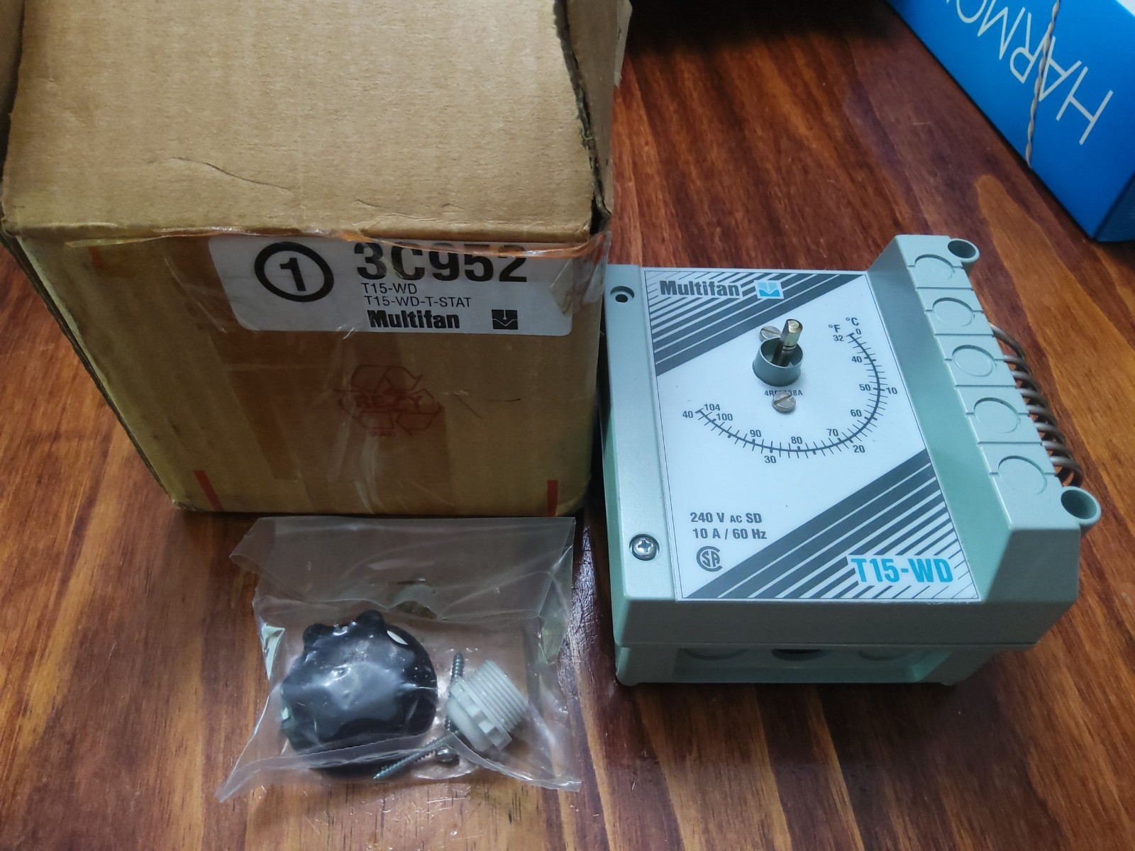 MULTIFAN Thermostat T15-WD, Mechanical T-Stat