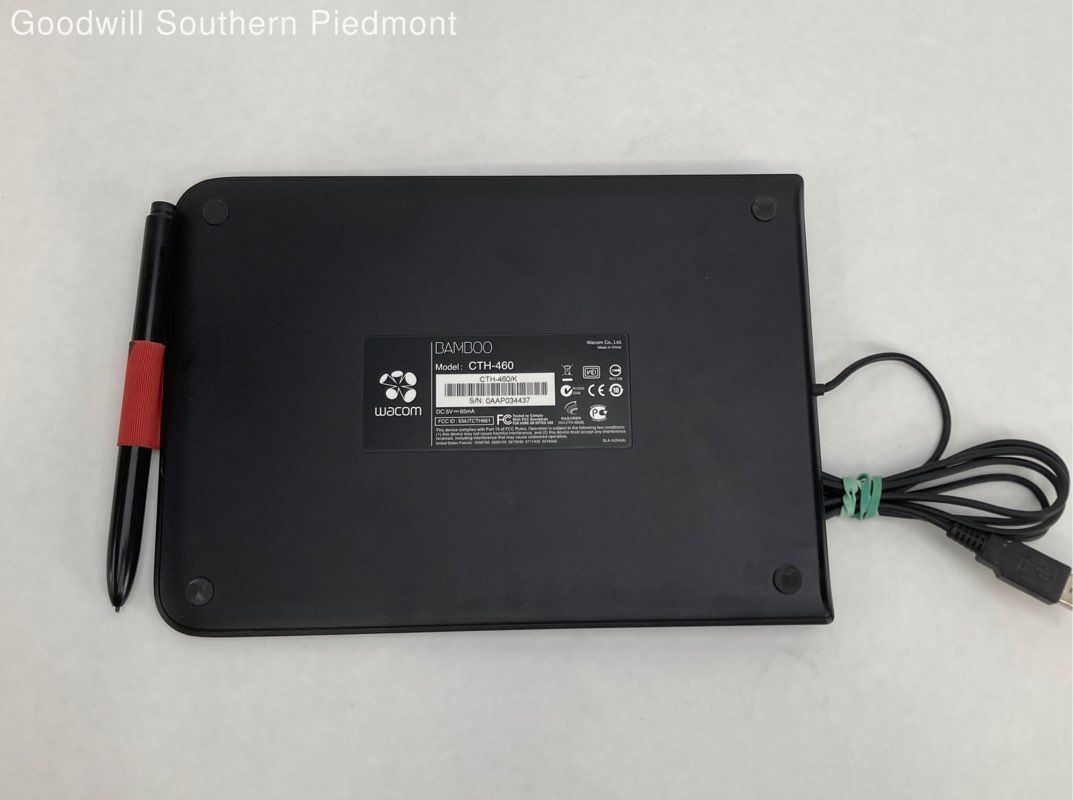 Bamboo CTH-460 Drawing Tablet & Pen - Tested