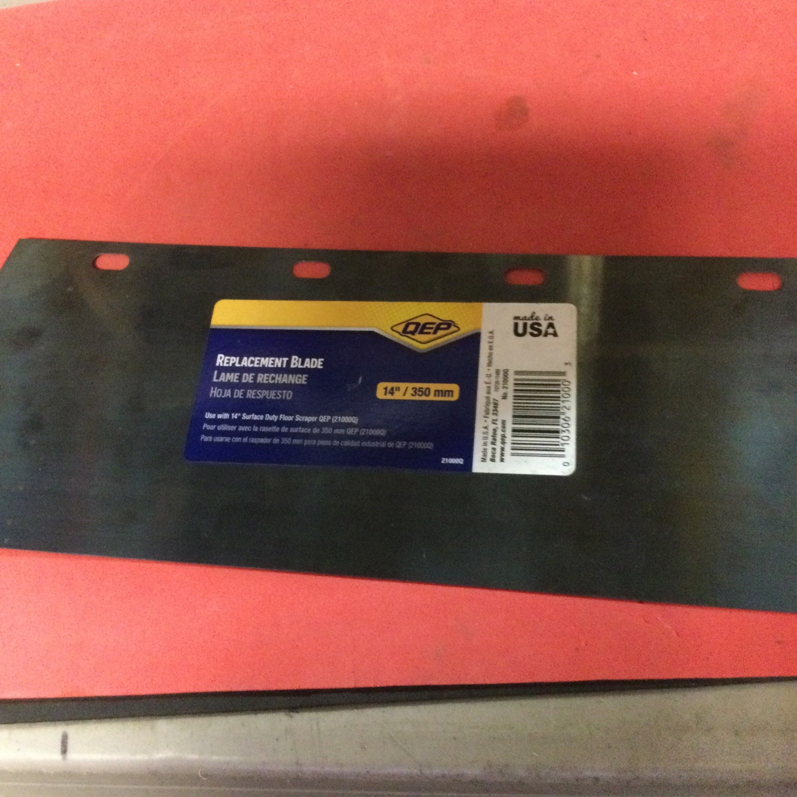Qep 14in Replacement Blade Floor Scraper (see description)