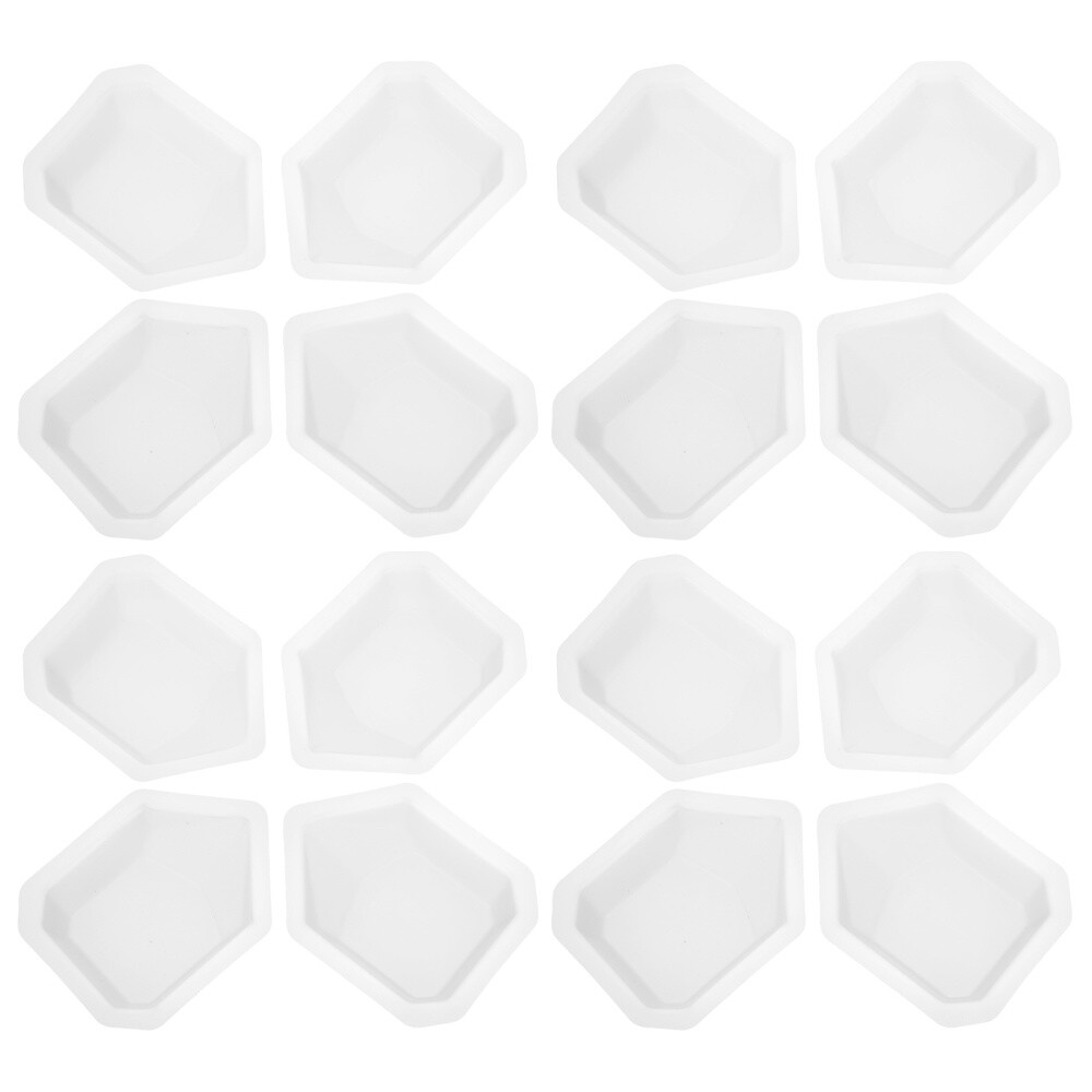20 Pcs Scientific Supplies Weighing Boat Pan Lab Dishes Plates for Powder