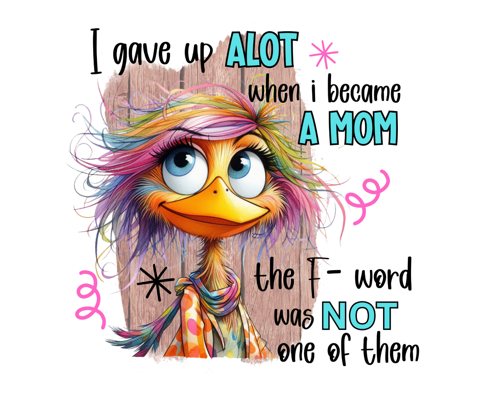 Mom, Mouse Pad, Sublimated, Can Personalize, Made to Order (mp253)
