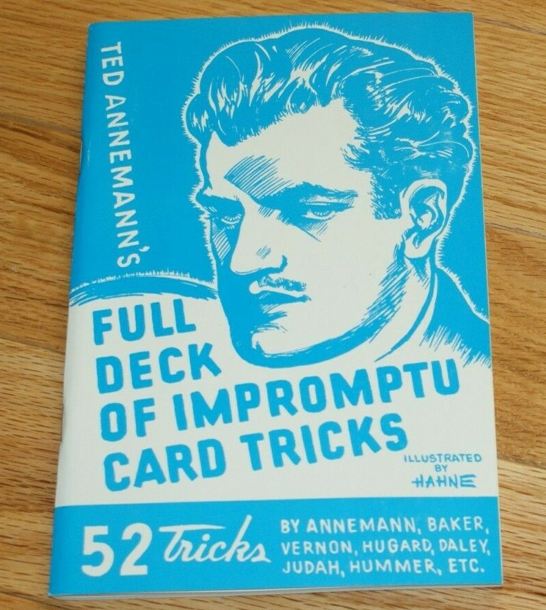 FULL DECK OF IMPROMPTU CARD TRICKS (Annemann, recent reprint)  --TMGS Book-MANIA