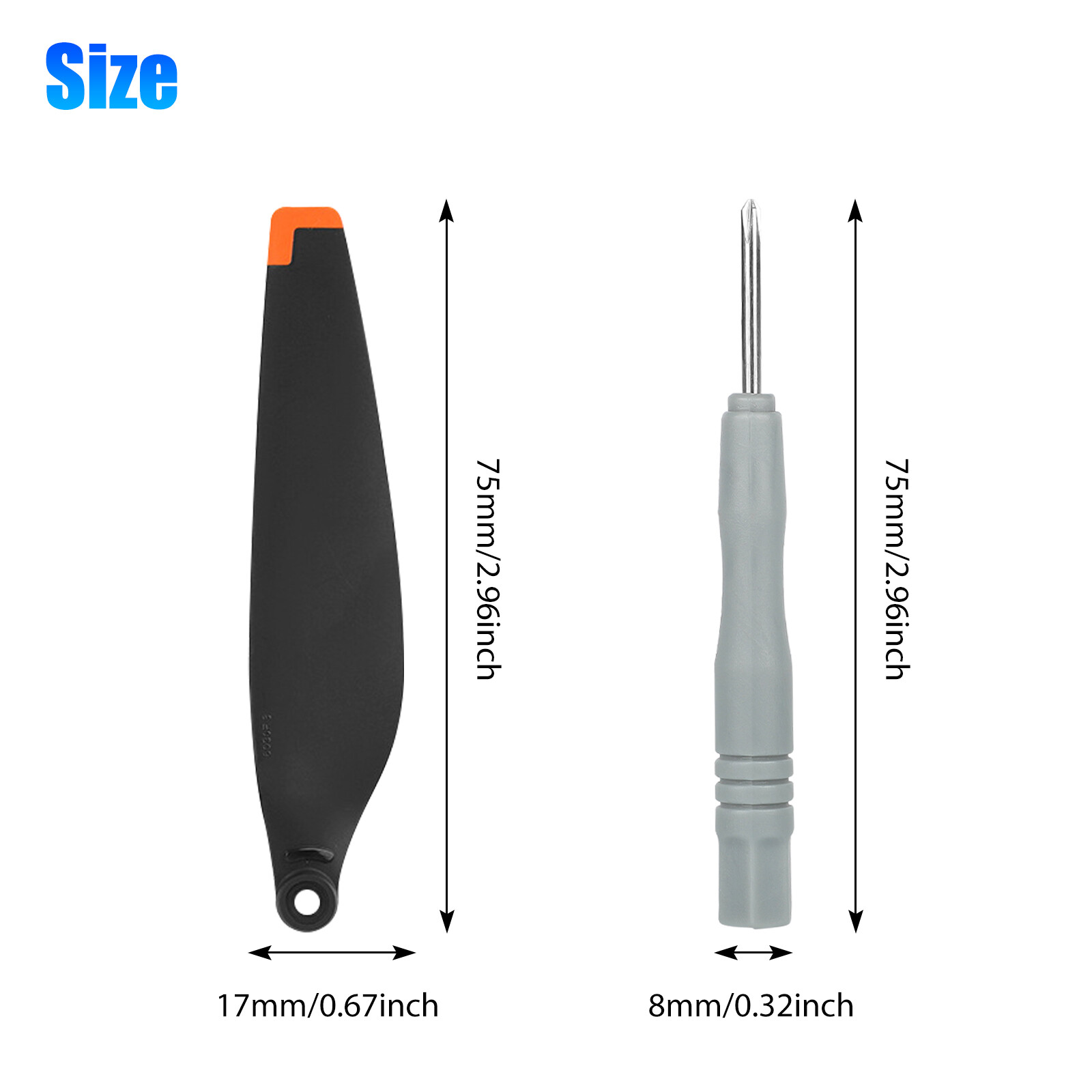 16Pcs Low-Noise Propellers Props Blades for DJI Mini 3 Drone Accessories Durable