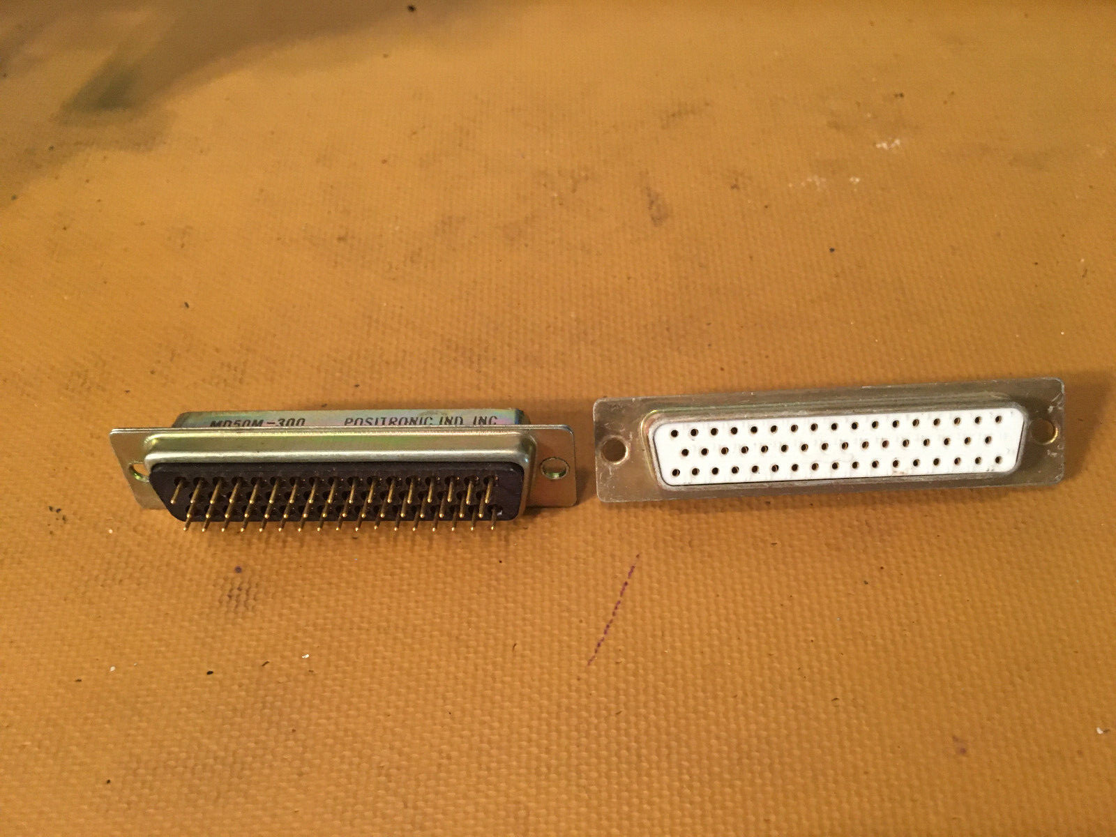 Set of Positronic MD50M-300 Connectors