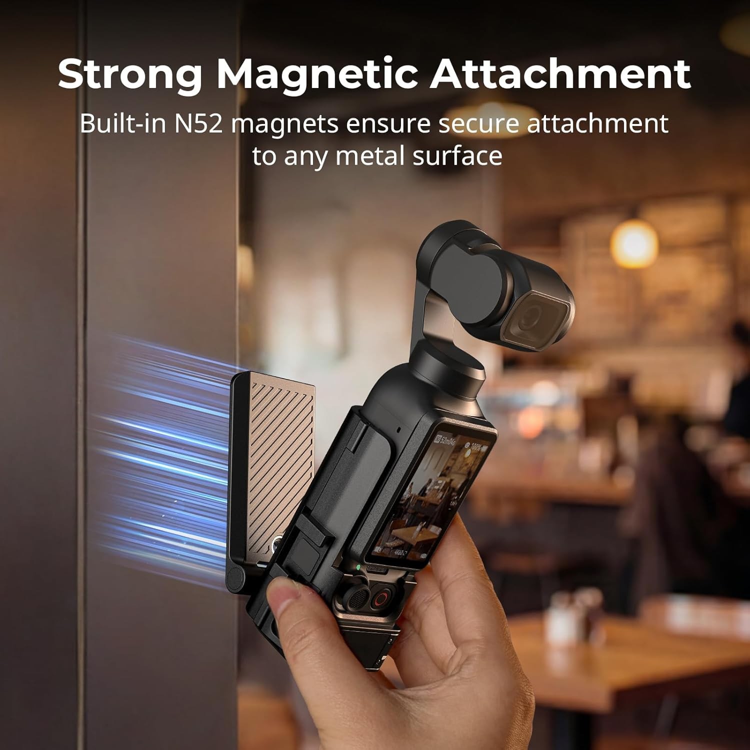SmallRig Attachable Backplate Support for DJI Osmo Pocket 4P / 4 6009