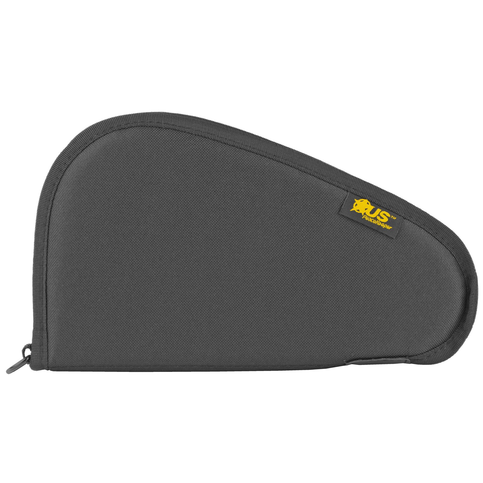 US PeaceKeeper P21011 Pistol Case  Black Holds 1 Handgun Polyester