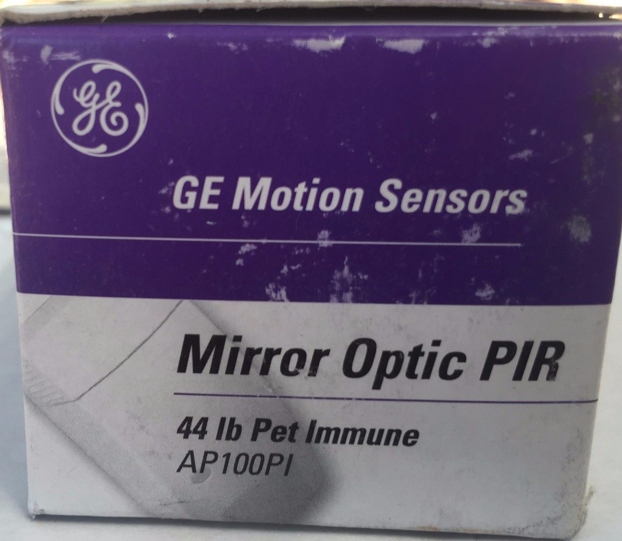 GE AP100PI Mirror Optic PIR Motion Sensor, With Pet Immunity