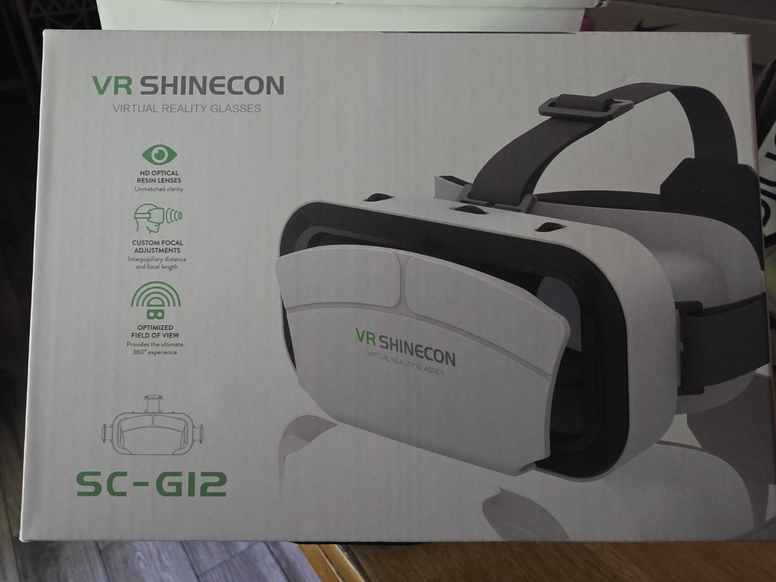 Virtual Reality Headset for Phone, 3D VR Glasses Adjustable