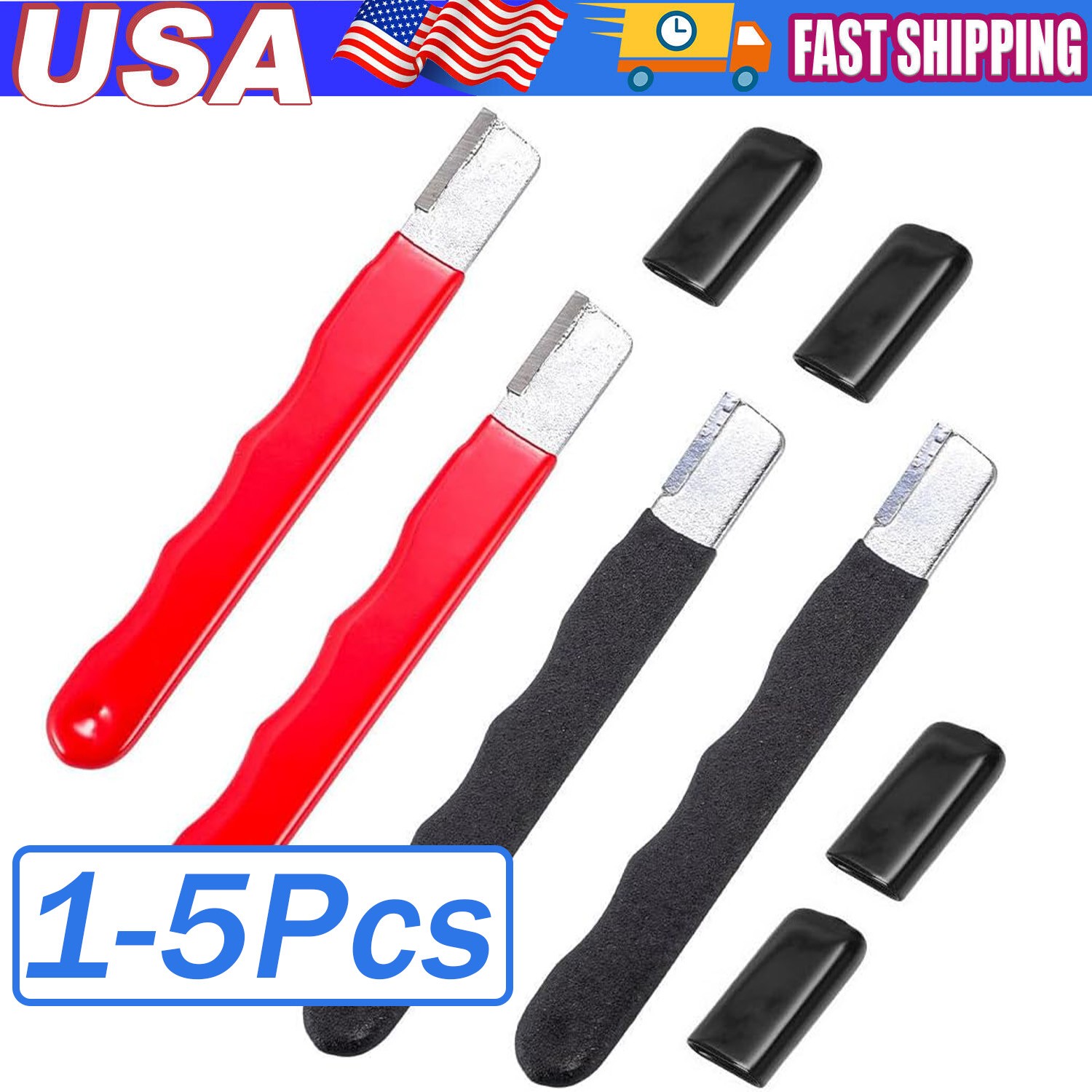 Black/red Garden Tool Sharpener QuickGardening Scissors Sharpener for Lawn Mower