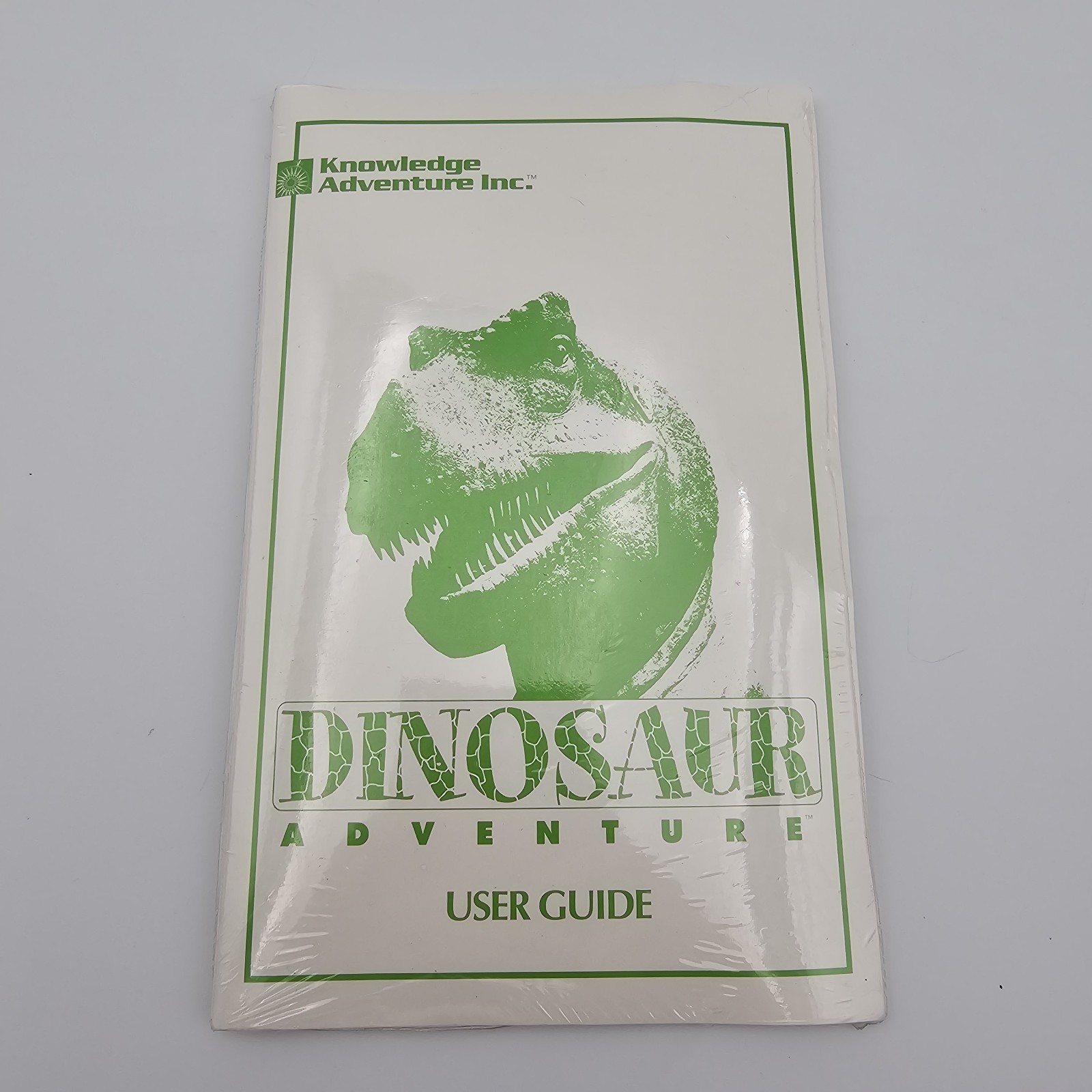 Vintage NEW RARE Dinosaur Adventure by Knowledge Adventure ~ 3.5" w/ User Guide
