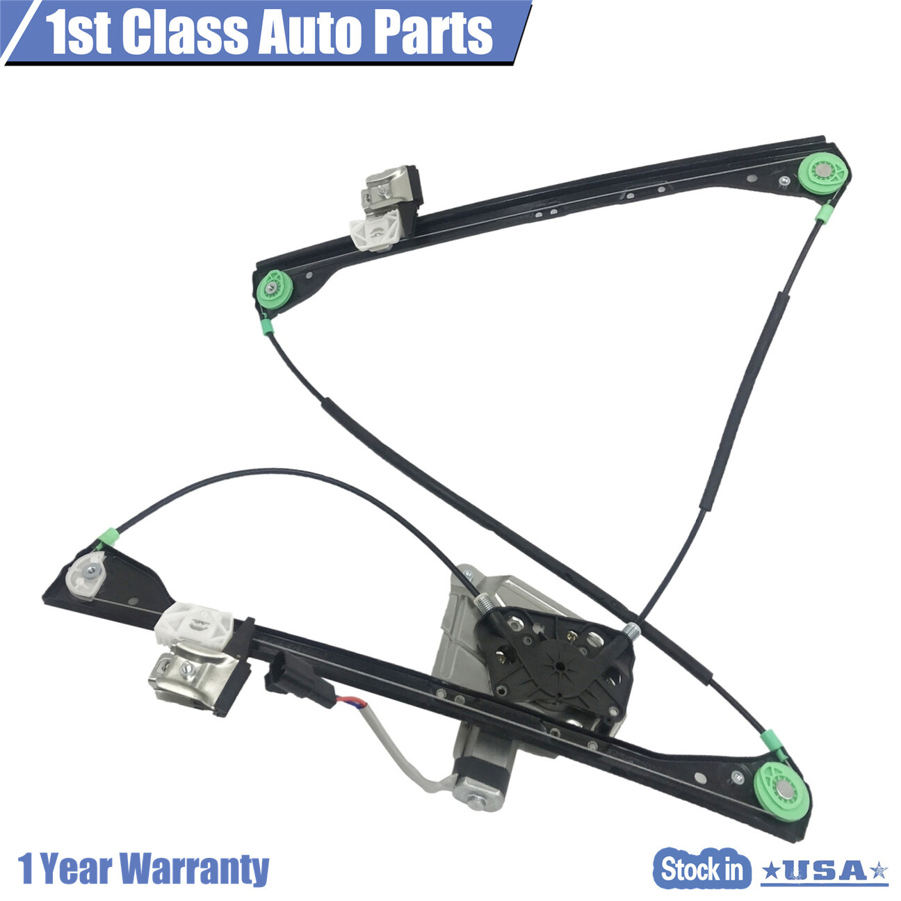 Power Window Regulator Motor Assembly Front Right For Rendezvous Aztek 741-593