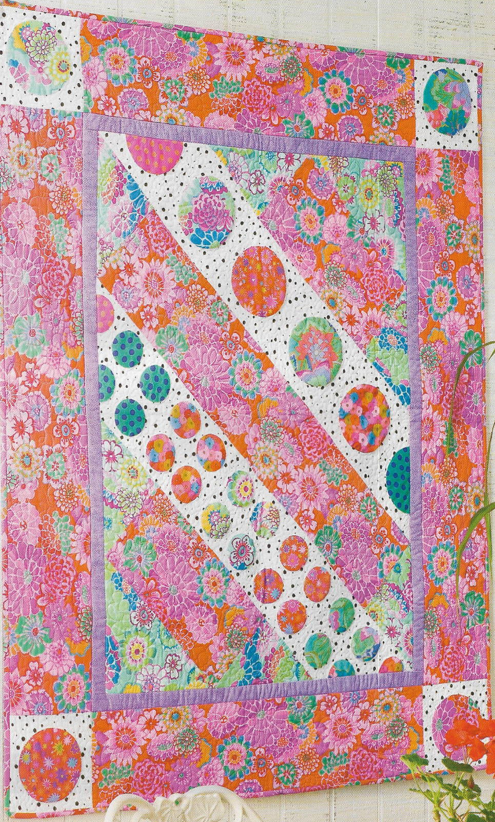 Road Less Traveled Wall quilting pattern instructions