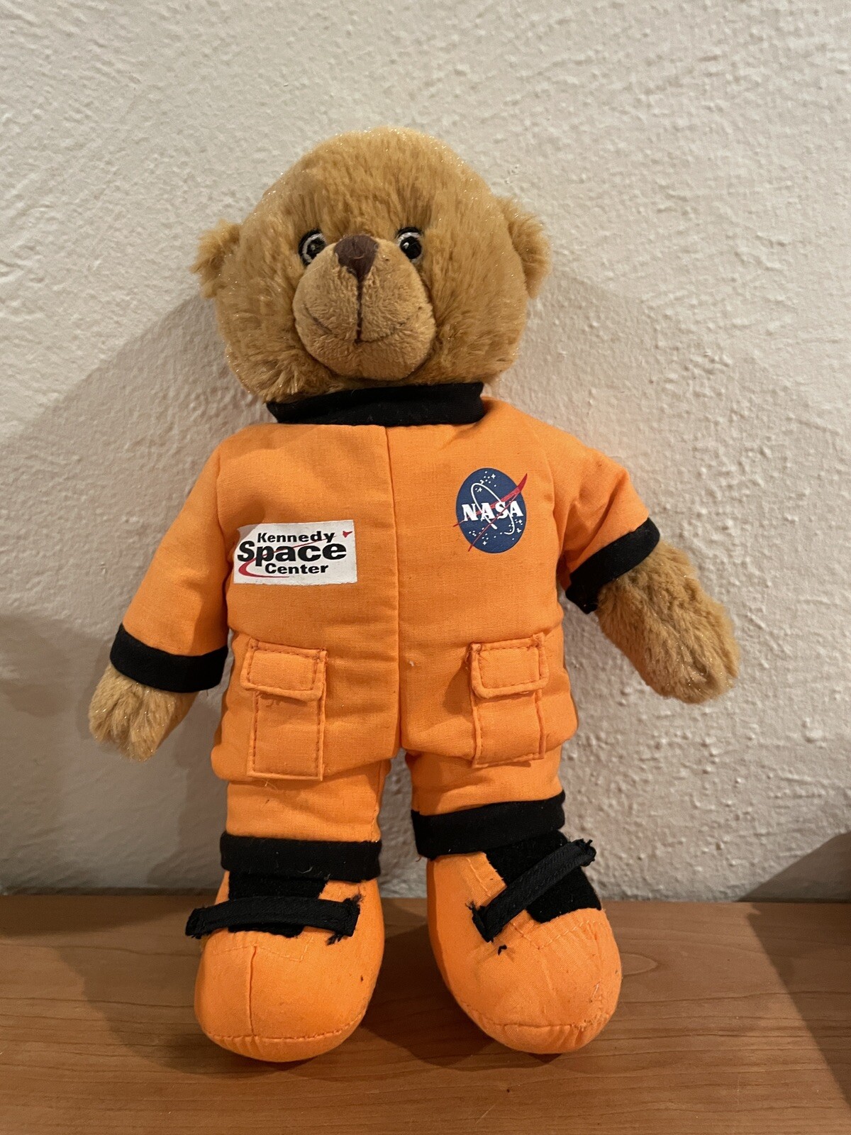 Nisa Kennedy Space Center Bear NASA Orange Jumpsuit Great Condition