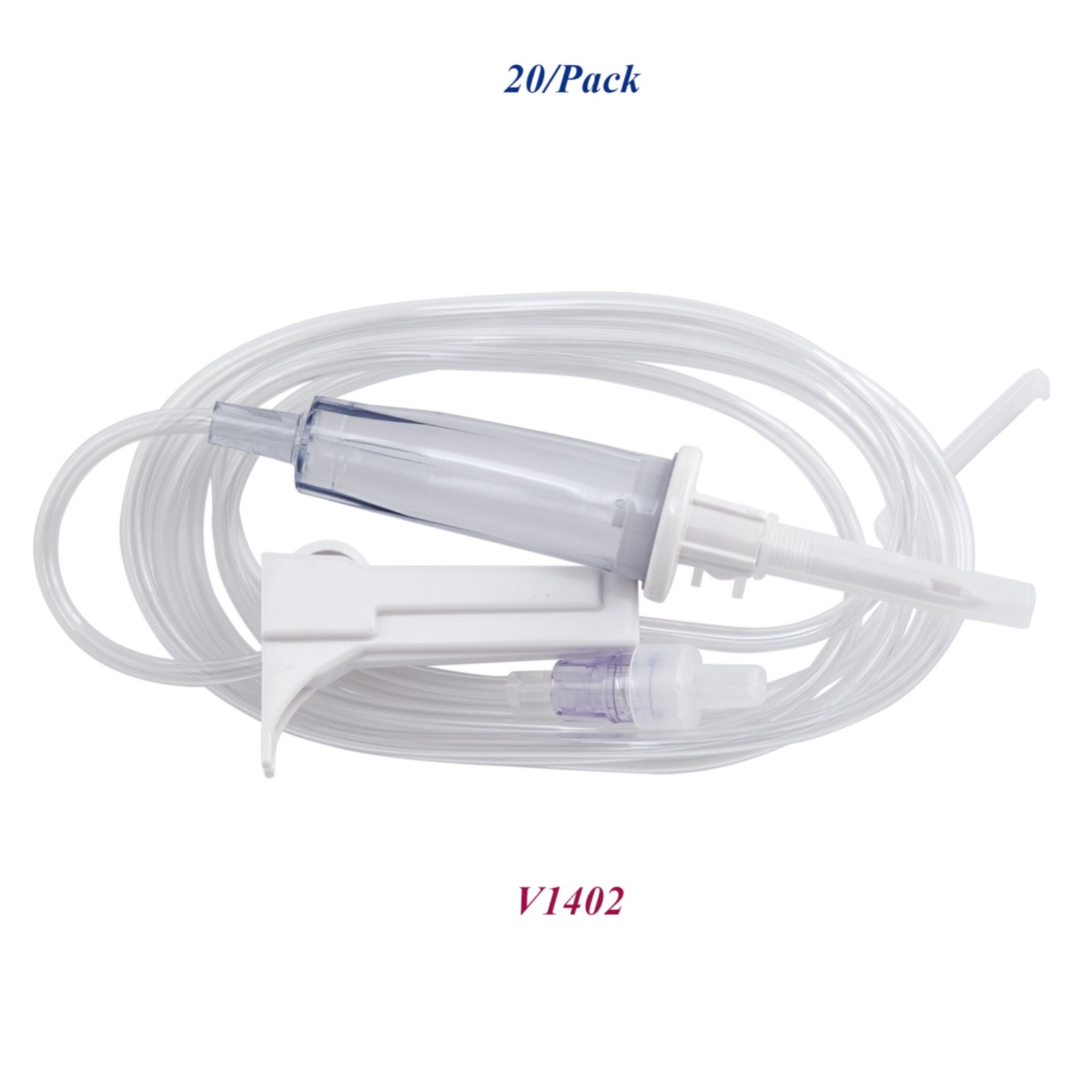 Primary IV Admin Set BBraun Gravity Without Ports 15 Drops mL Drip 20 Count