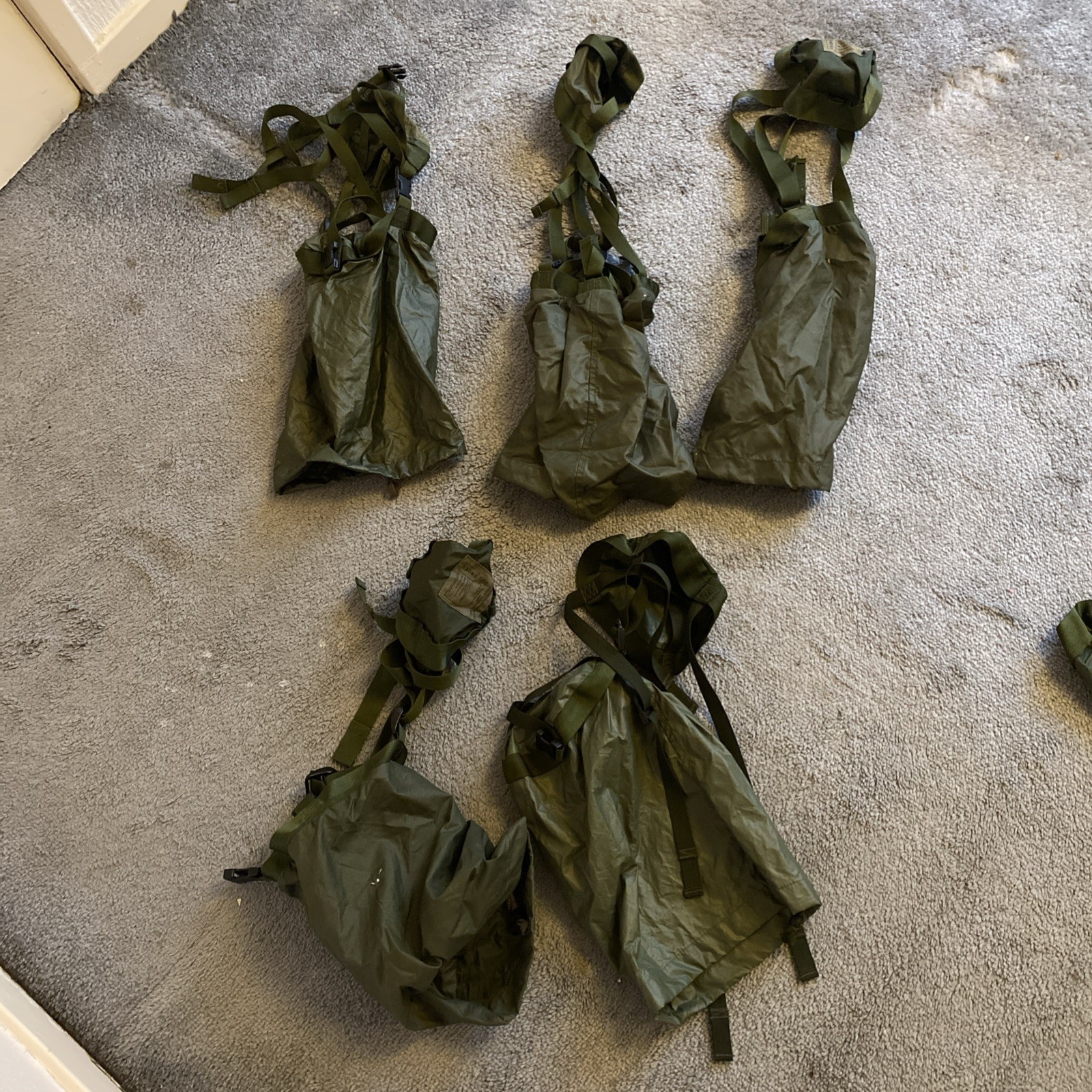 EX MOD Surplus Warm Weather Sleeping Bag Compression Sack 8465-99-869-5311