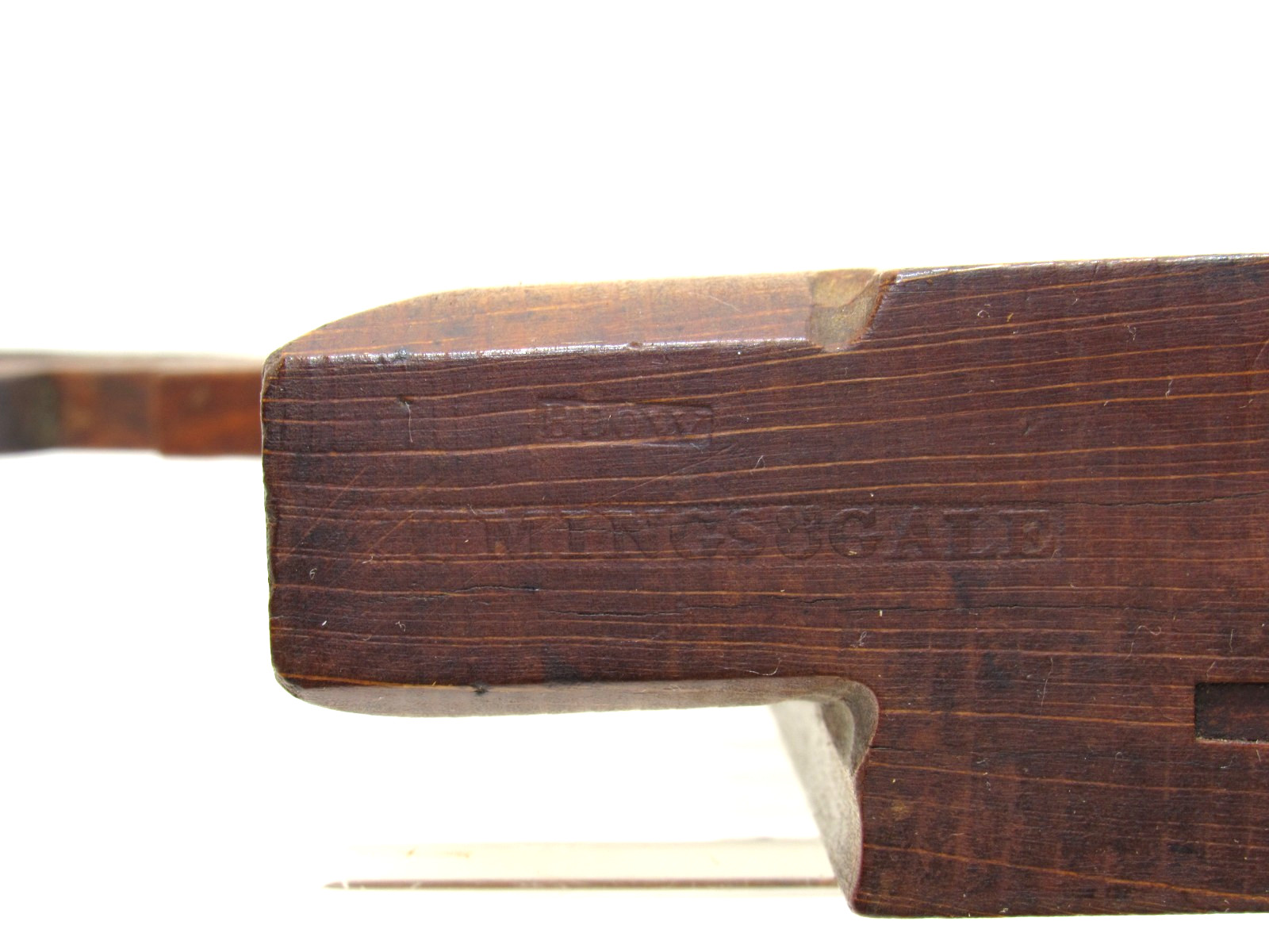 VVV NICE COMPLEX MOLDING PLANE SINGLE BOXED MARKED CUMMINGS & GALE T00