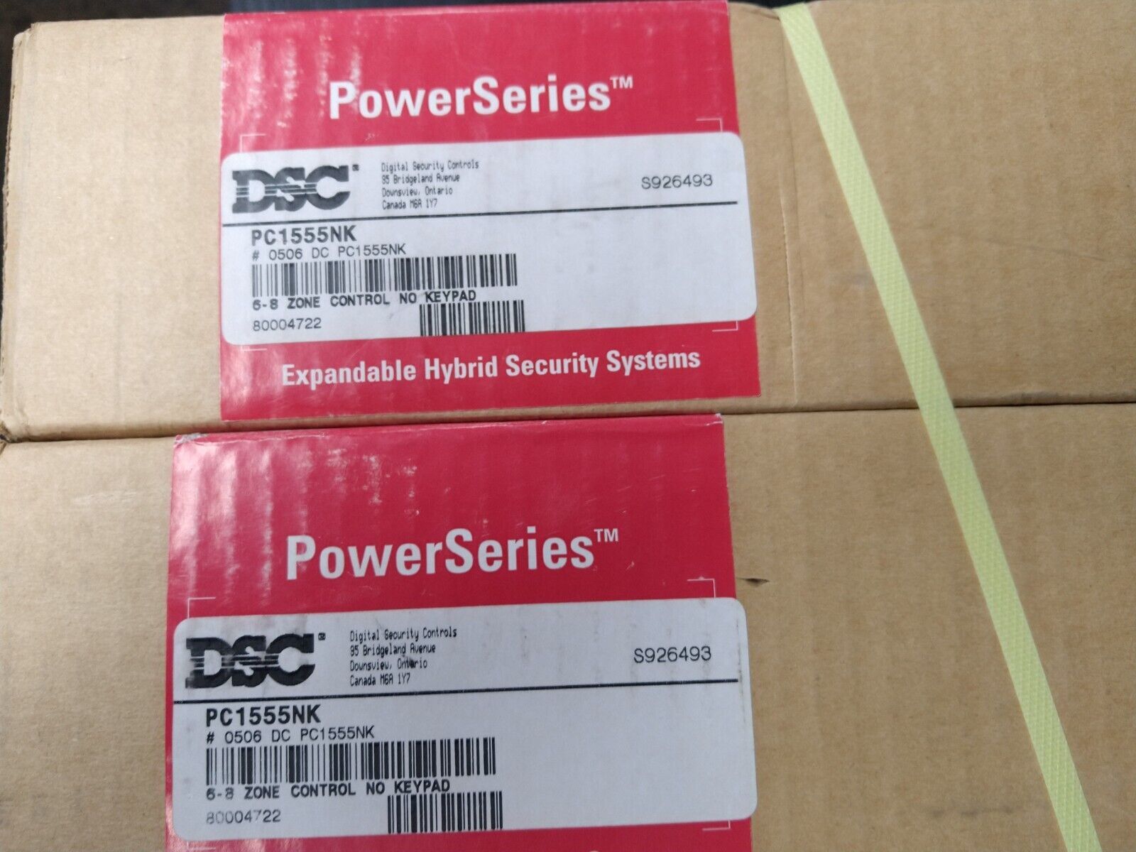 DSC PC1555NK / PC1555MX Control Panel kit v2.3 6 to 8 zone no keypad ⭐️NEW⭐️