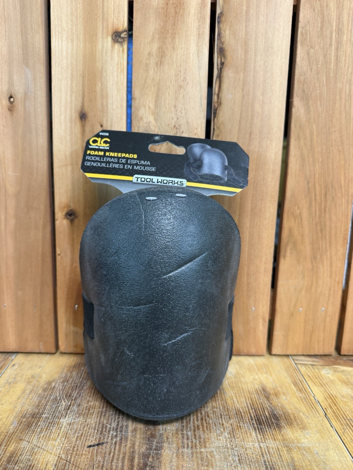Light Kneepads , Black - 1 Pair custom Leather Craft CLC V235 Ult