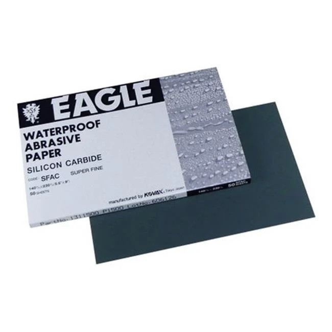 Eagle Abrasives EAG1312501 5.5 x 9 in. Kovax Sanding Sheet - 2500 Grit - P250...
