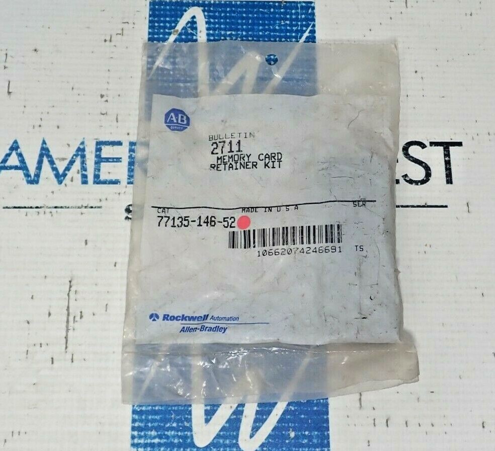 ALLEN BRADLEY 77135-146-52 MEMORY CARD RETAINER KIT NEW IN BAG