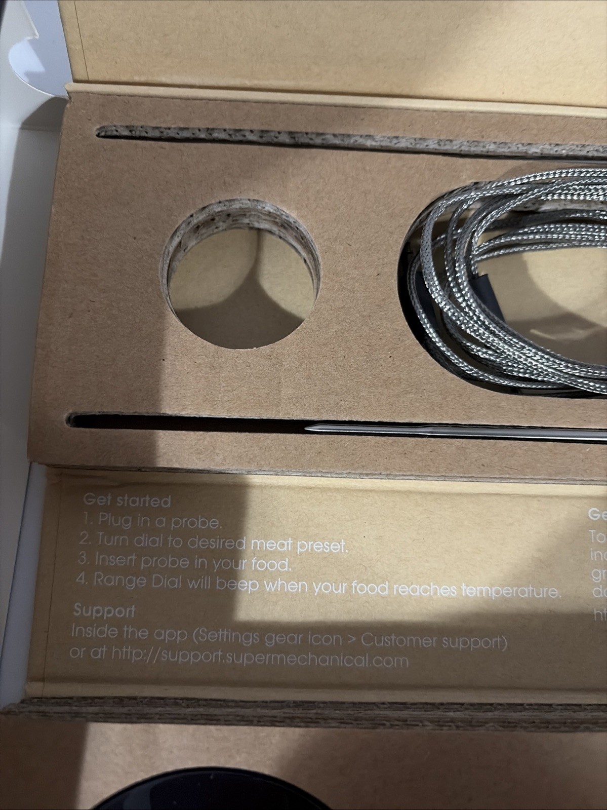 Meat Thermometer. Range Dial New, Never Used or Removed From Box