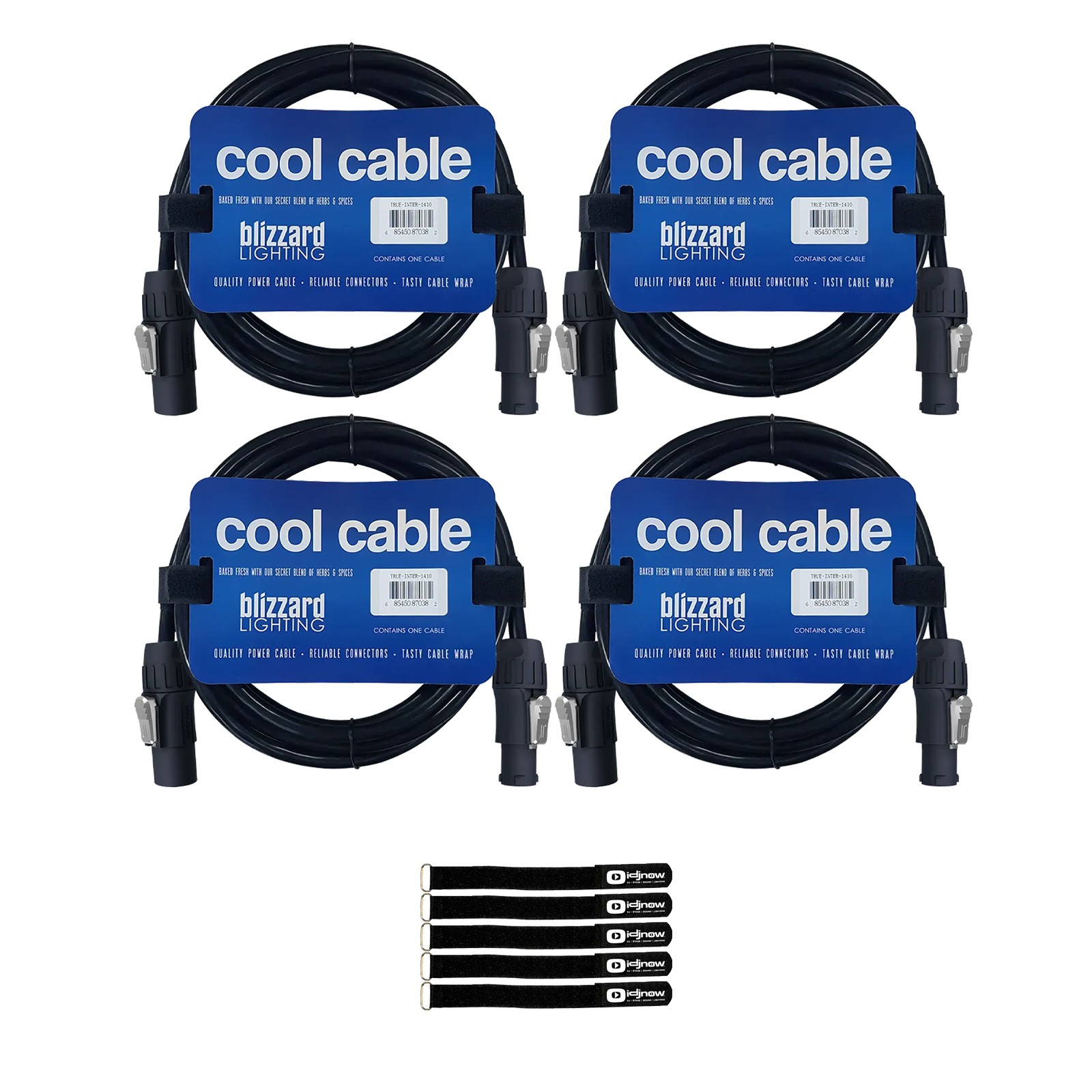 Blizzard Lighting PCT-INTER-1403 3FT PCT Interconnect Cable 4-Pack