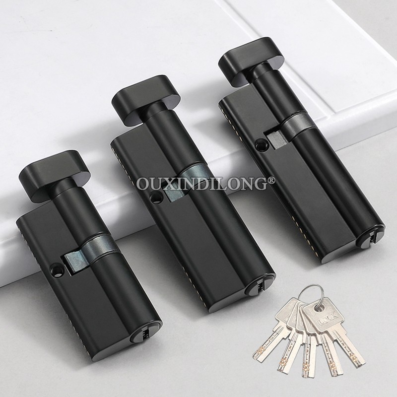 1PCS Solid Brass European Mortise Door Lock Cylinder Lock Core Gall Repair Parts